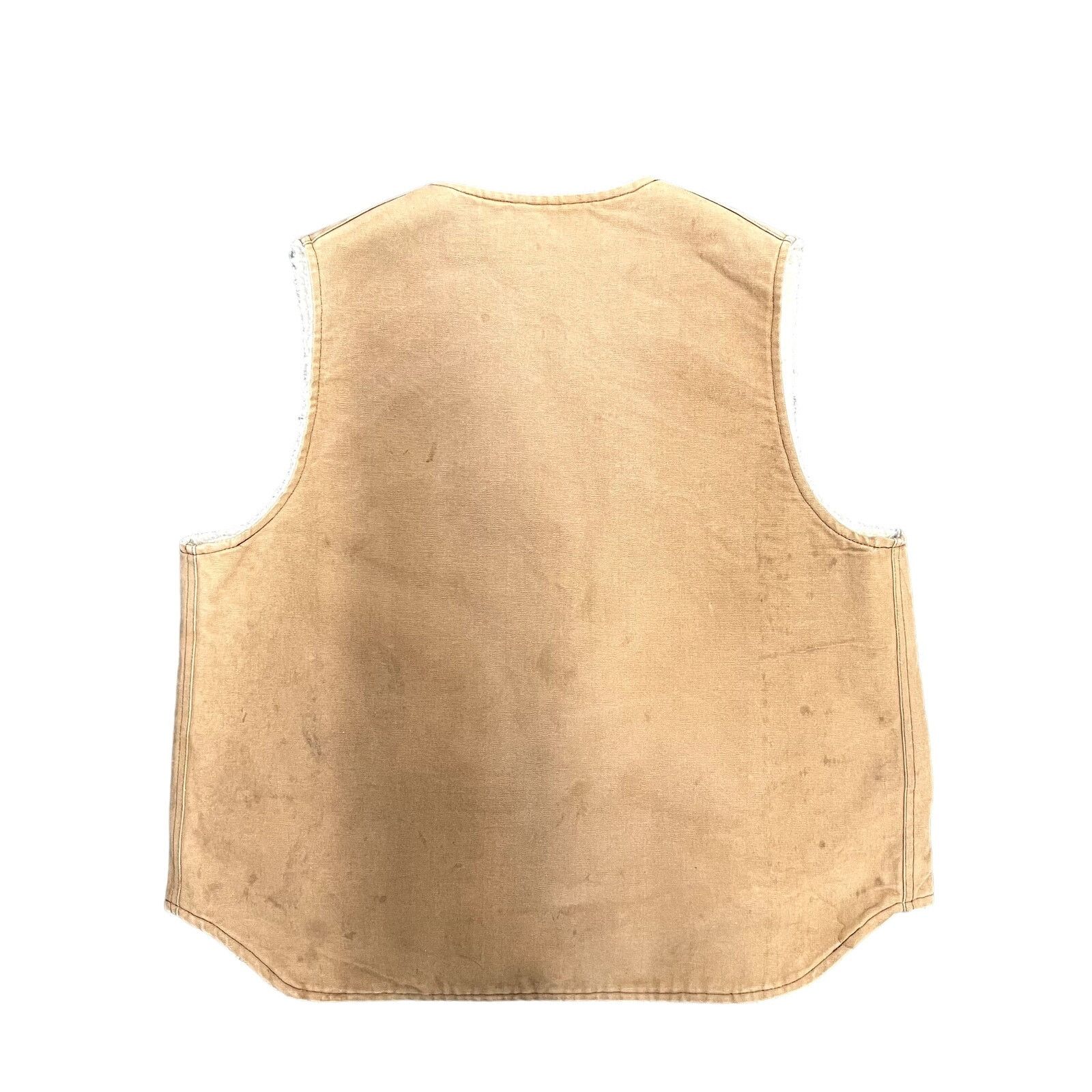 Carhartt Vintage Carhartt Sherpa Lined Brown Vest Sz XXL Size US XXL / EU 58 / 5 - 5 Thumbnail