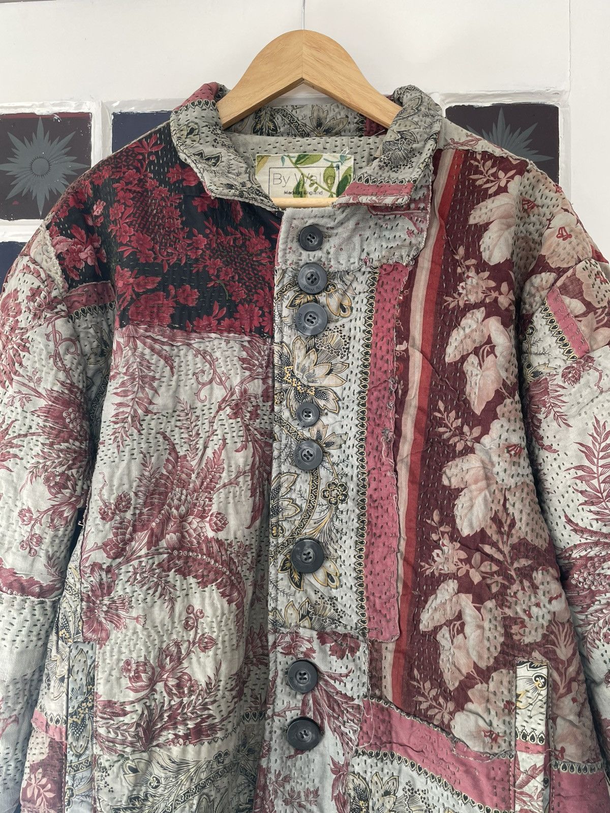 By Walid By Walid Roy Jacket - heavy weight handmade patchwork Size US L / EU 52-54 / 3 - 7 Thumbnail