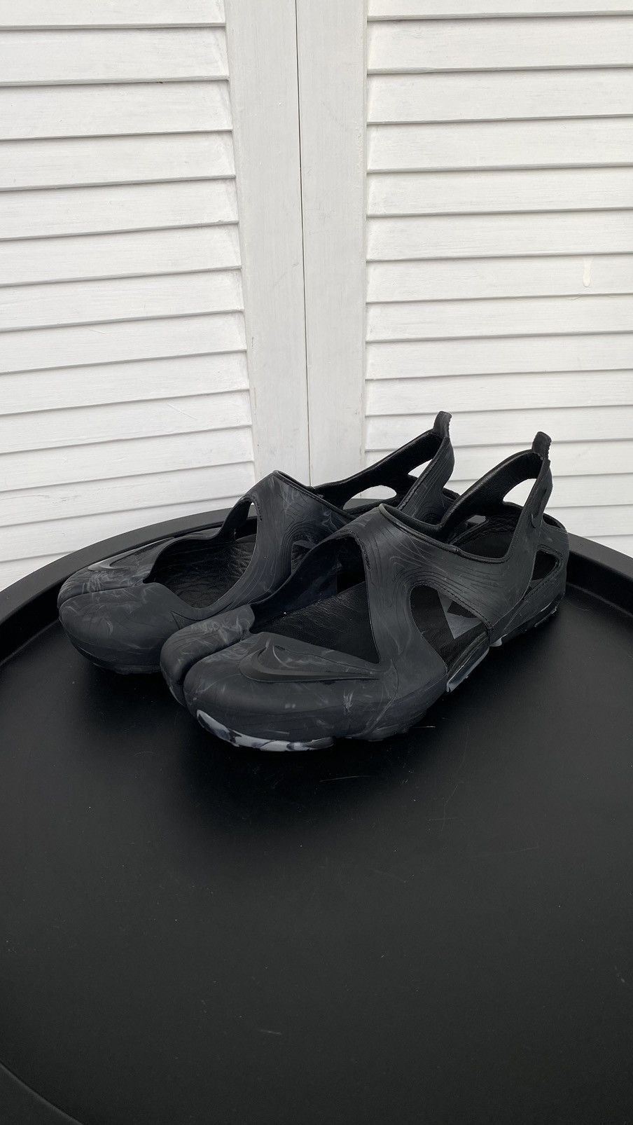 靴 27cm Nike Free Rift Sandal ACG SP Black Nike × Nike ACG × Vintage Nike Lab Free Rift Tabi Sandal