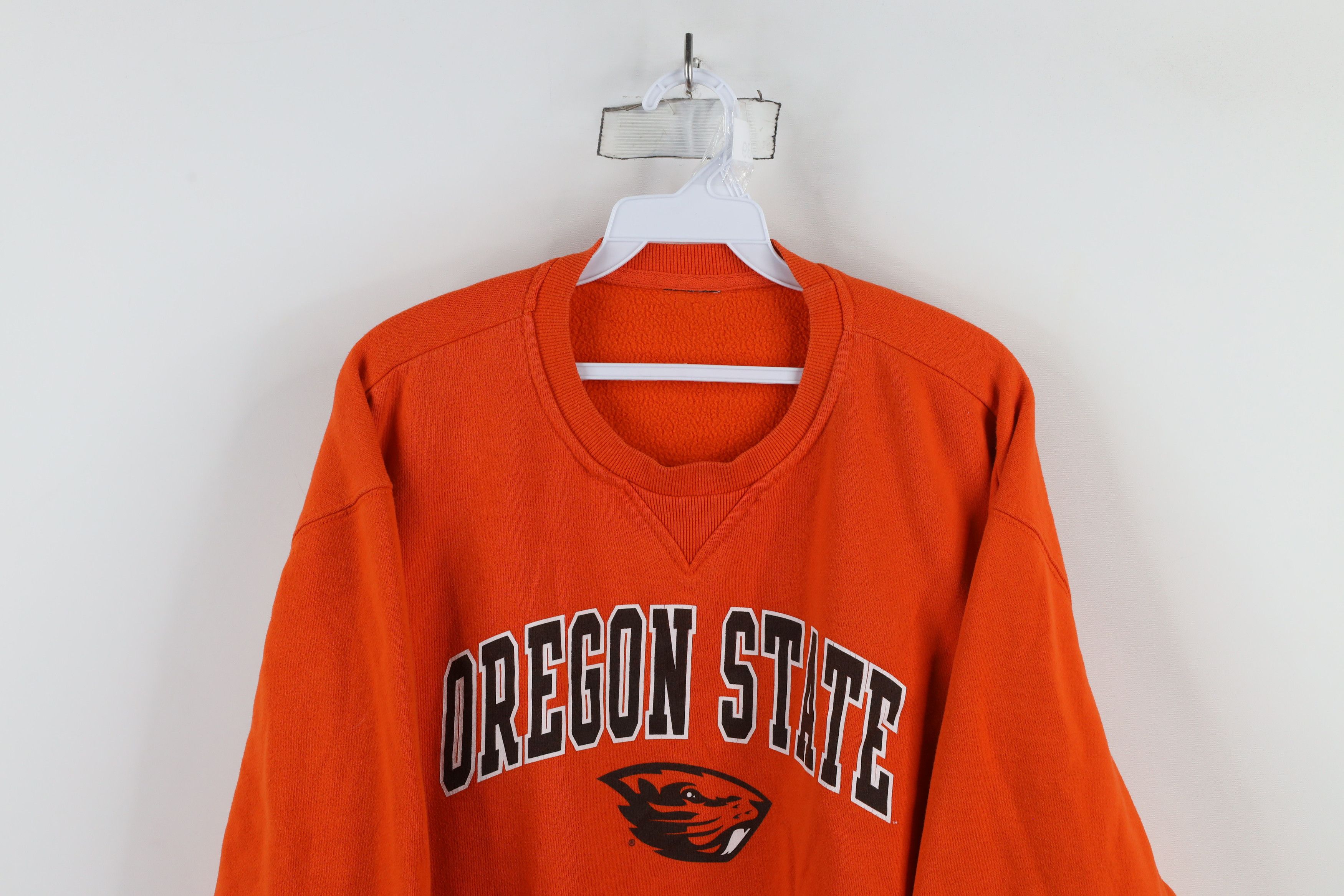 Vintage Vintage 90s Oregon State University Crewneck Sweatshirt Size US XL / EU 56 / 4 - 2 Thumbnail