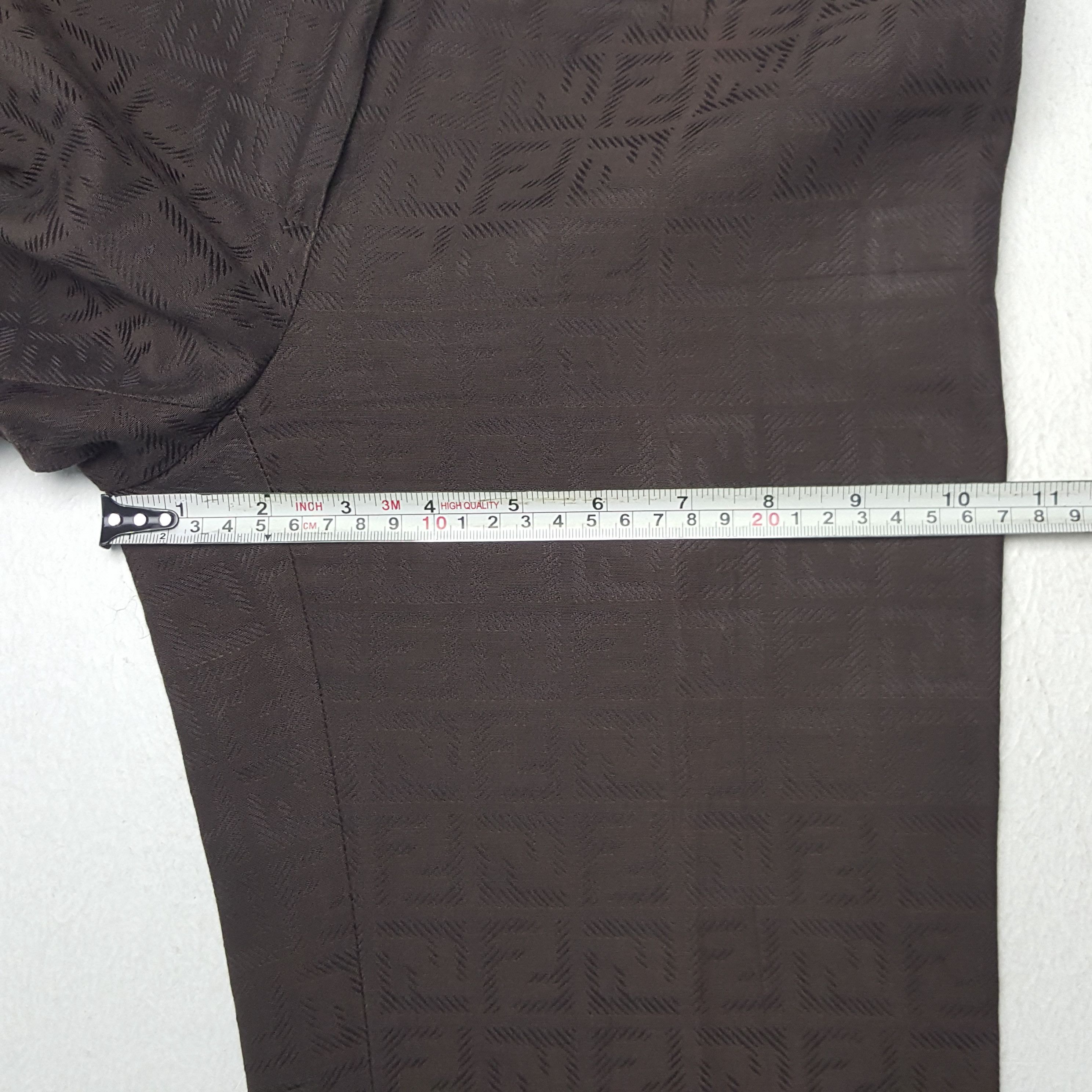 Fendi × Vintage Vintage Fendi Monogram Pants Size 27" / US 4 / IT 40 - 9 Thumbnail