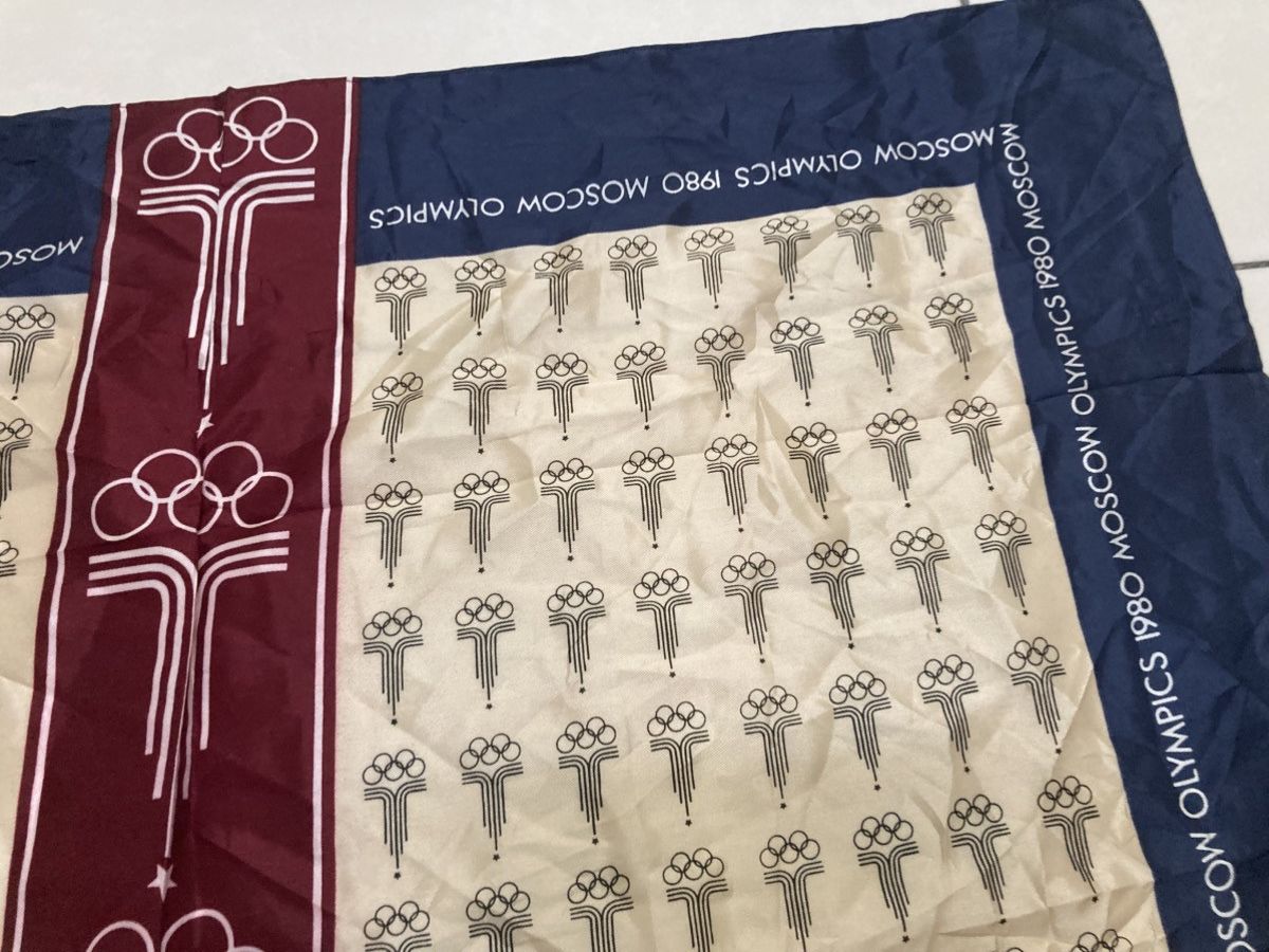 Other × Vintage Vintage 1980 Moscow Olympic Handkerchief Size ONE SIZE - 3 Thumbnail