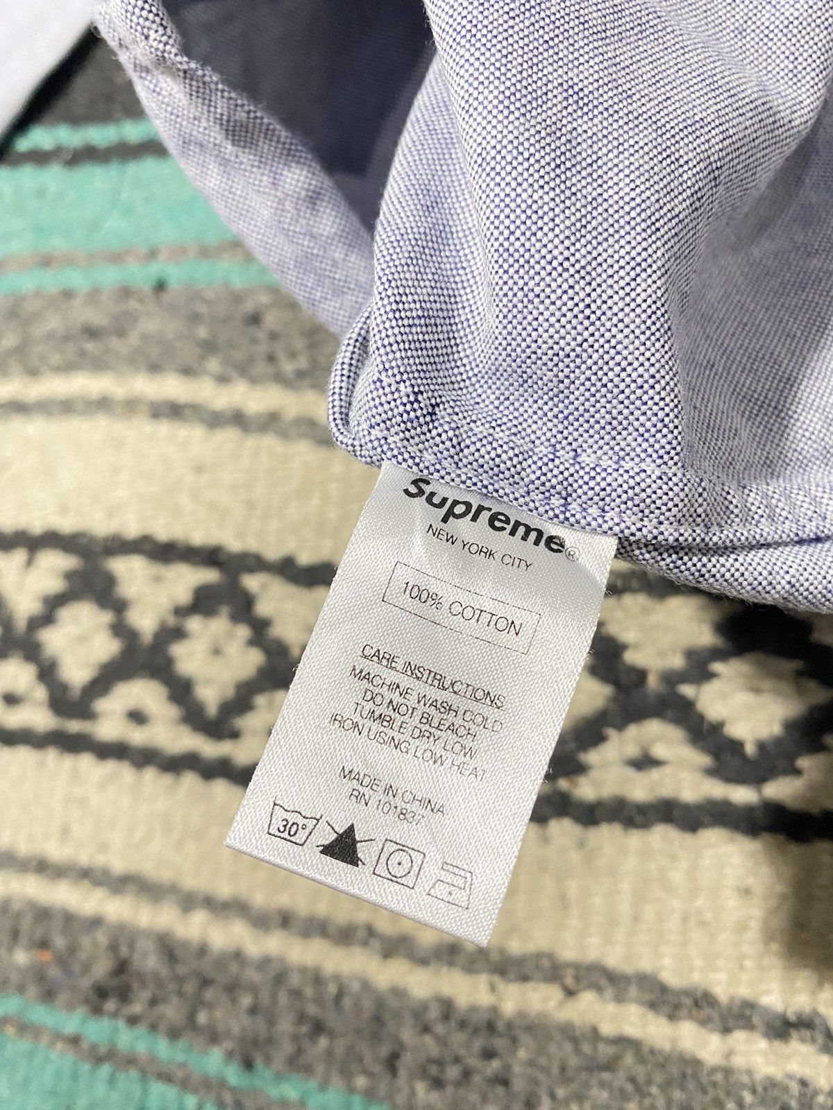 Supreme Supreme Button Down Shirt Size US M / EU 48-50 / 2 - 8 Thumbnail
