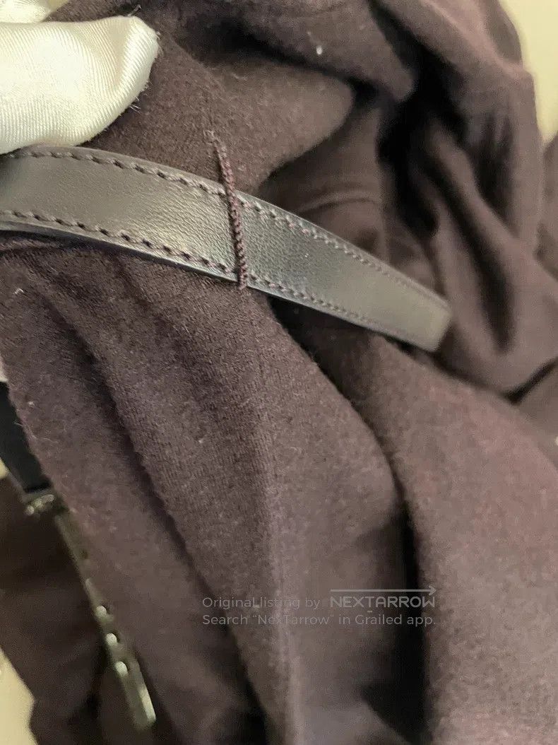 Loro Piana Loro Piana Claret Purple Cashmere and Wool Dress Size XS / US 0-2 / IT 36-38 - 8 Thumbnail