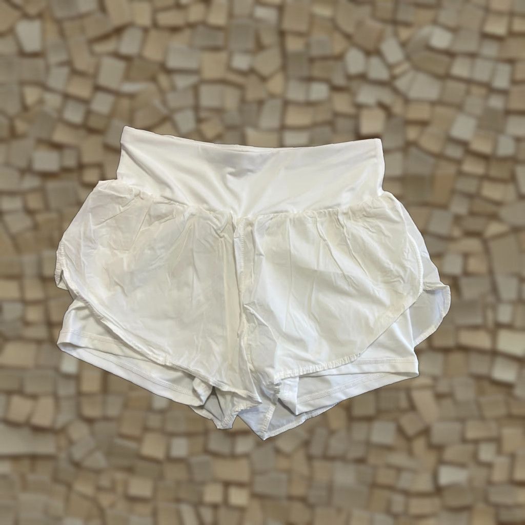 Vintage cadmus Shorts Women’s Size Medium White Pull On Athletic Casual Shorts Size 32" / US 10 / IT 46 - 1 Thumbnail