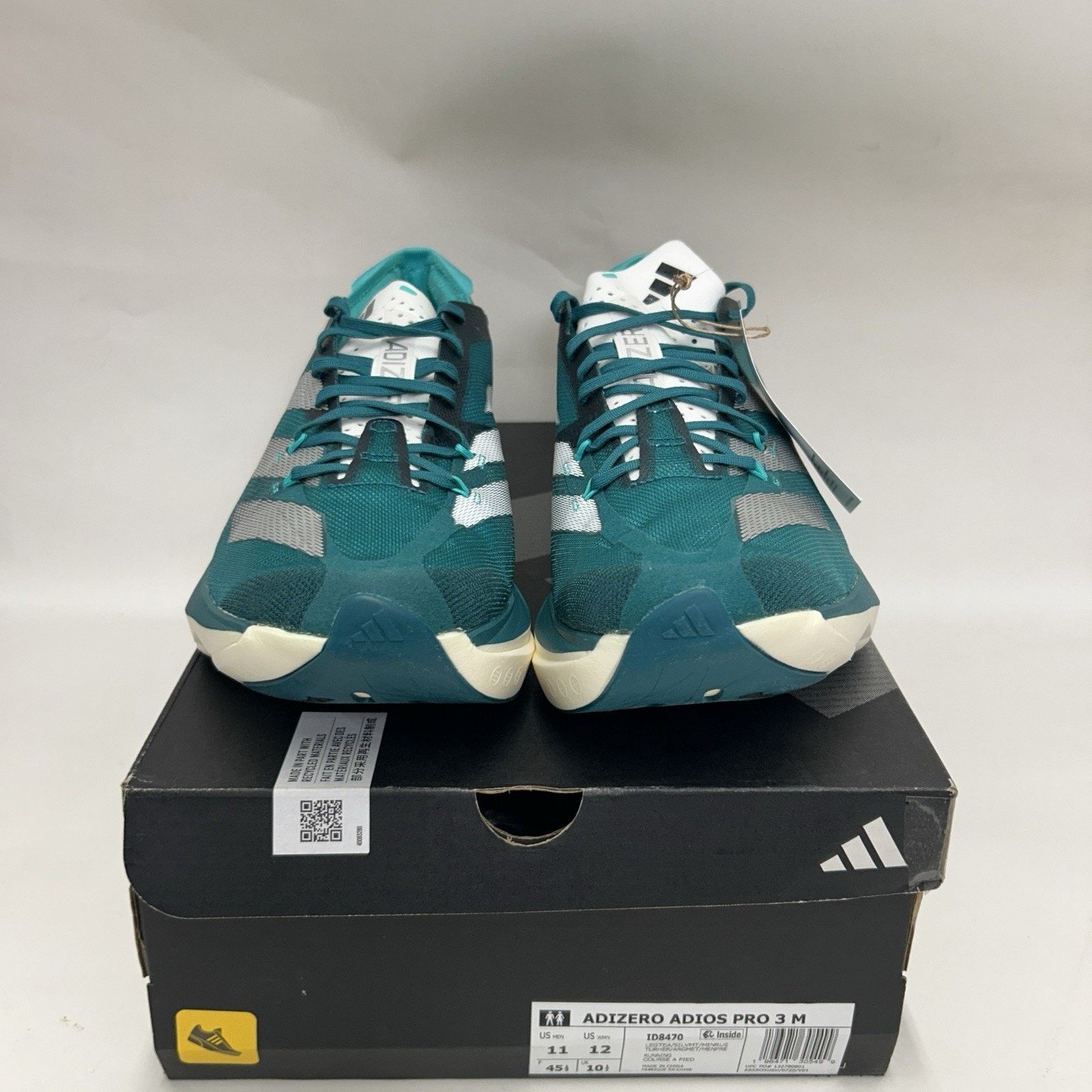 Adidas Adidas Adizero Adios Pro 3 “Legacy Teal” ID8470 Size US 11 / EU 44 - 2 Thumbnail