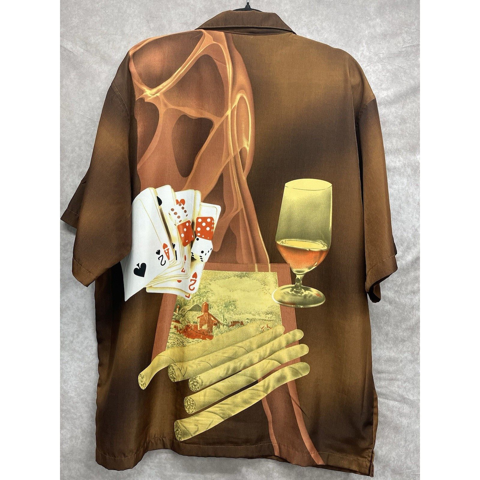 Other J/e/t Strtwr Crazy Shirts Vintage 90s Button Up Shirt Cigar Size US L / EU 52-54 / 3 - 7 Thumbnail