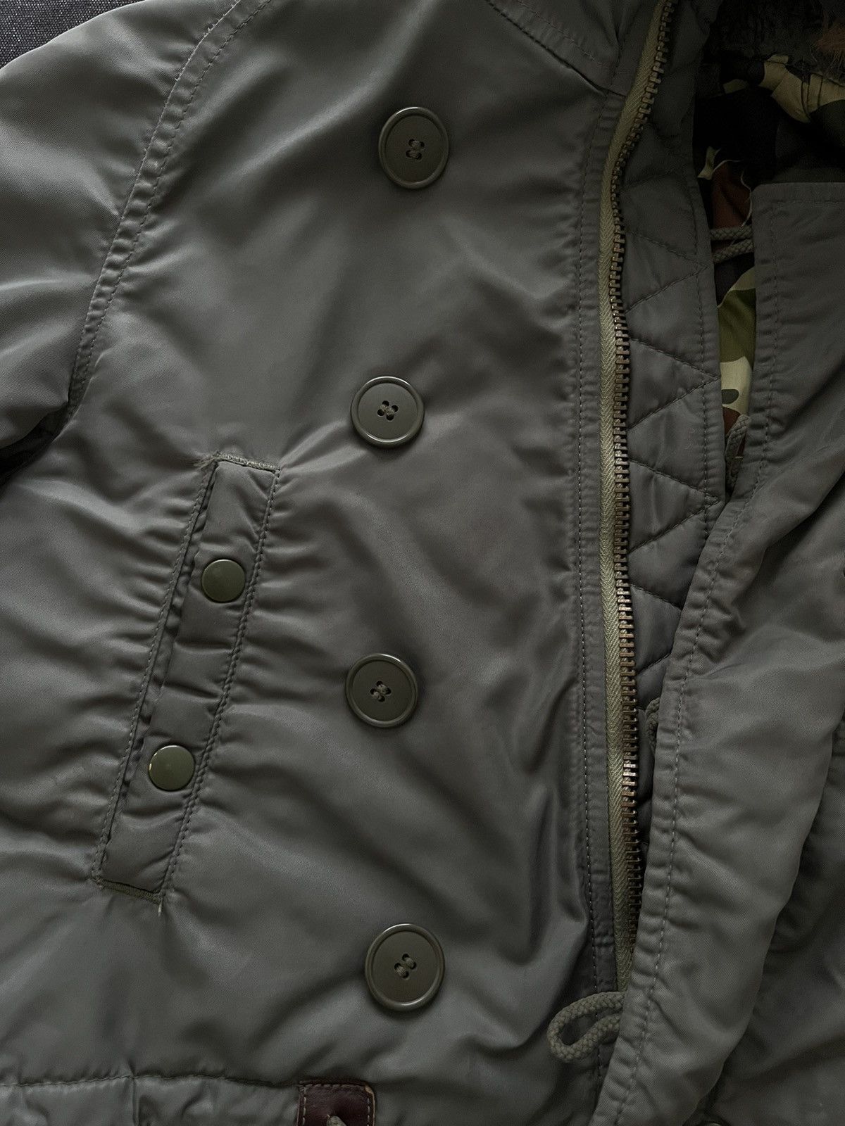 Junya Watanabe Junya Watanabe F/W 2010 Runway Cropped MA-1 bomber jacket Size S / US 4 / IT 40 - 10 Thumbnail