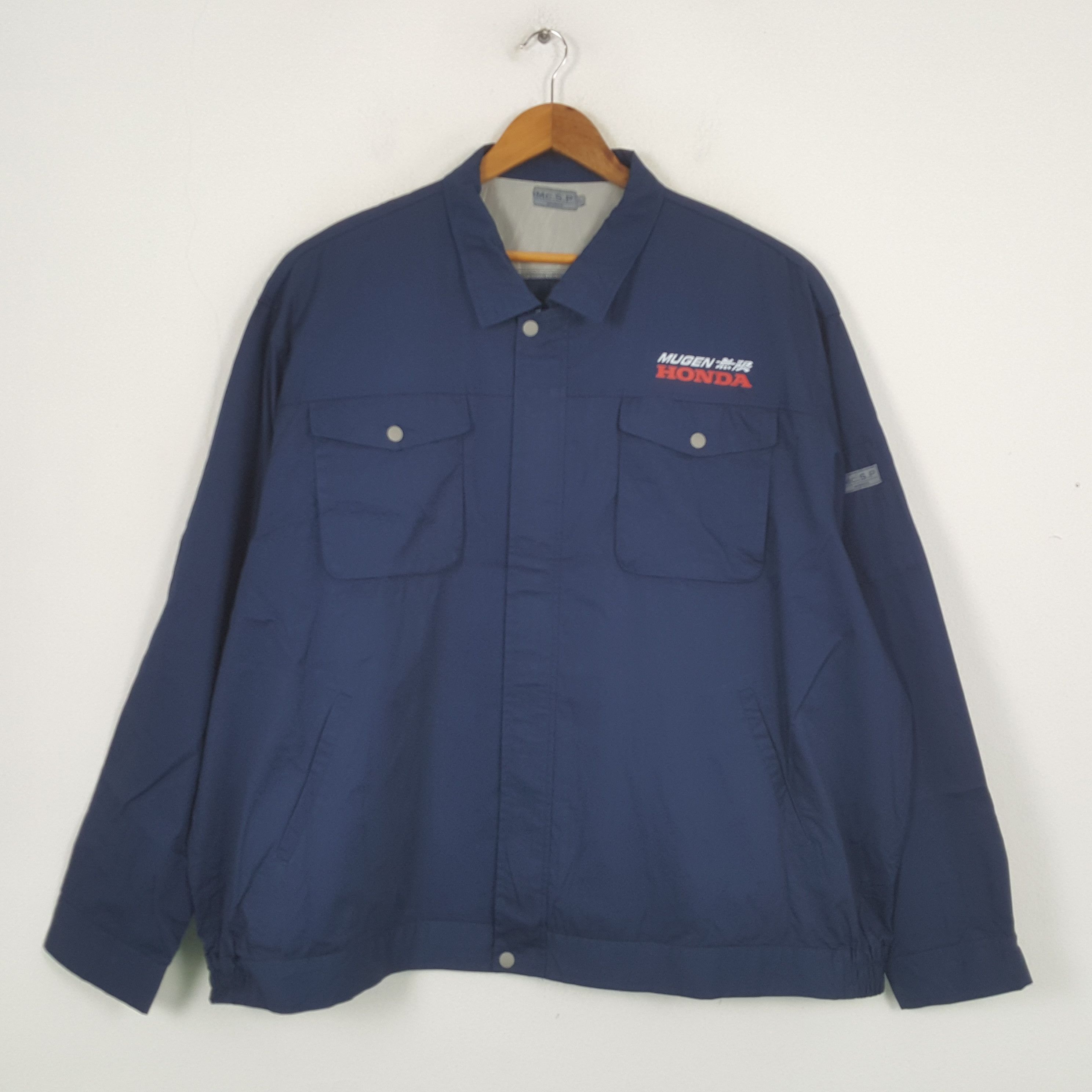 Japanese Brand × Vintage Vintage MUGEN HONDA Japan Racing Team Custom Jacket C287N19 Size US XXL / EU 58 / 5 - 5 Thumbnail