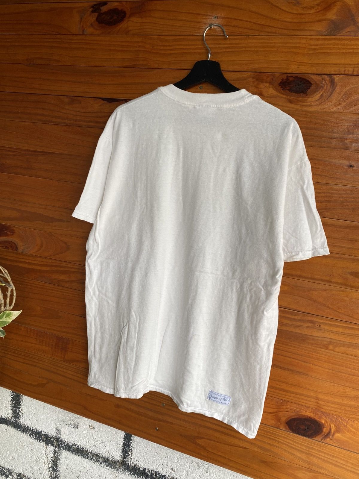 Vintage Vintage Surfer’s Choice Graphic T-Shirt White Tee Size US L / EU 52-54 / 3 - 10 Thumbnail