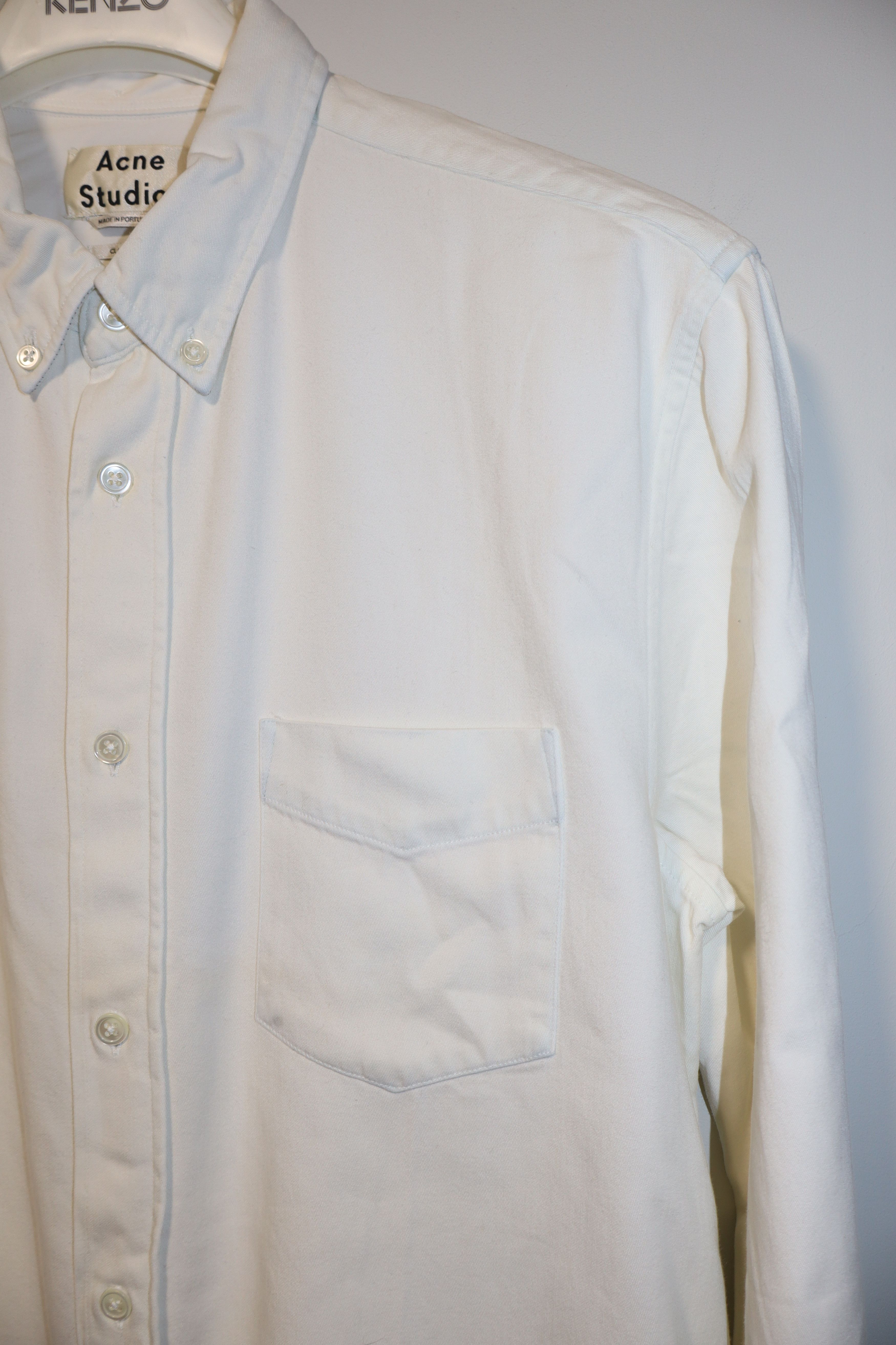 Acne Studios Isherwood bleached shirt Size US M / EU 48-50 / 2 - 2 Thumbnail