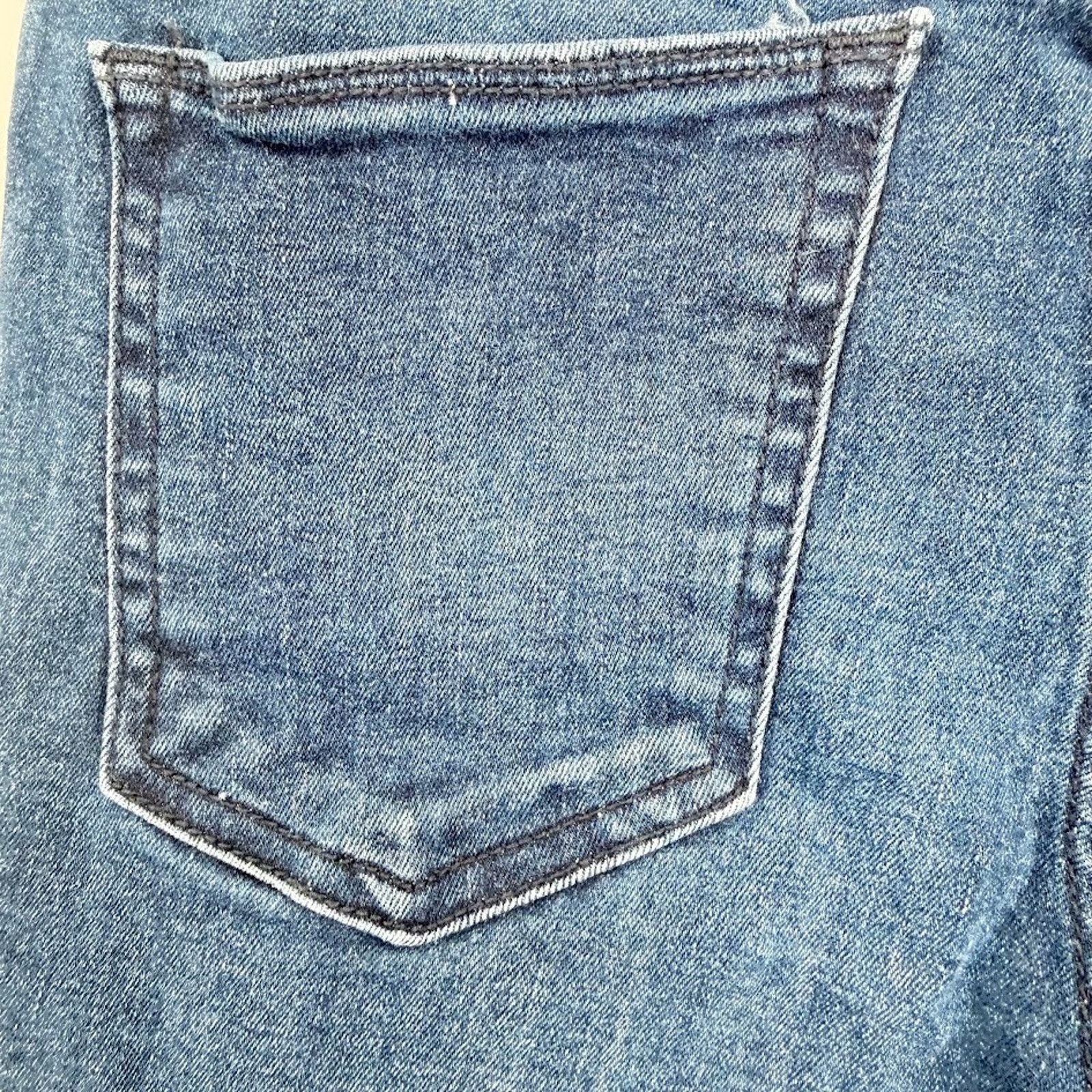 AVEC LES FILLES Avec Les Filles Jeans Womens 27 Skinny Fit Blue Denim Size 27" / US 4 / IT 40 - 9 Thumbnail