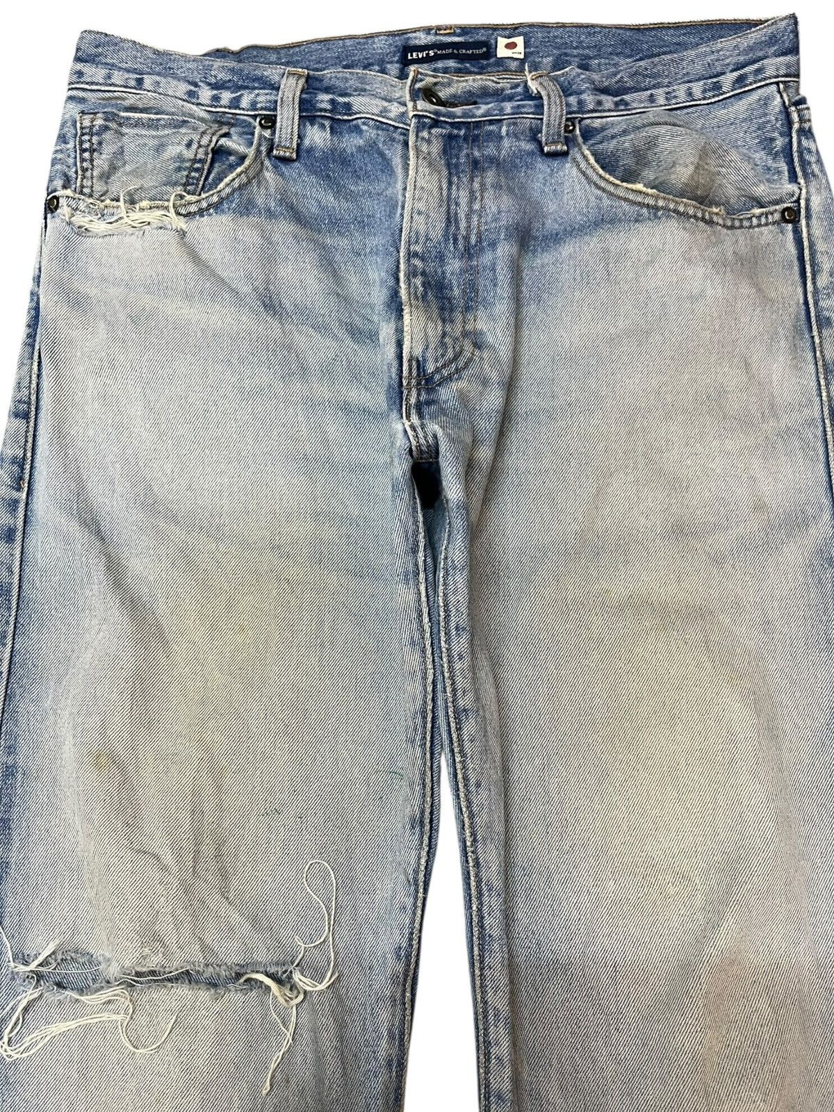 Levi's Made & Crafted Vintage Levi’s Made&Crafted 551 Selvedge Distressed Denim Size US 33 - 2 Thumbnail