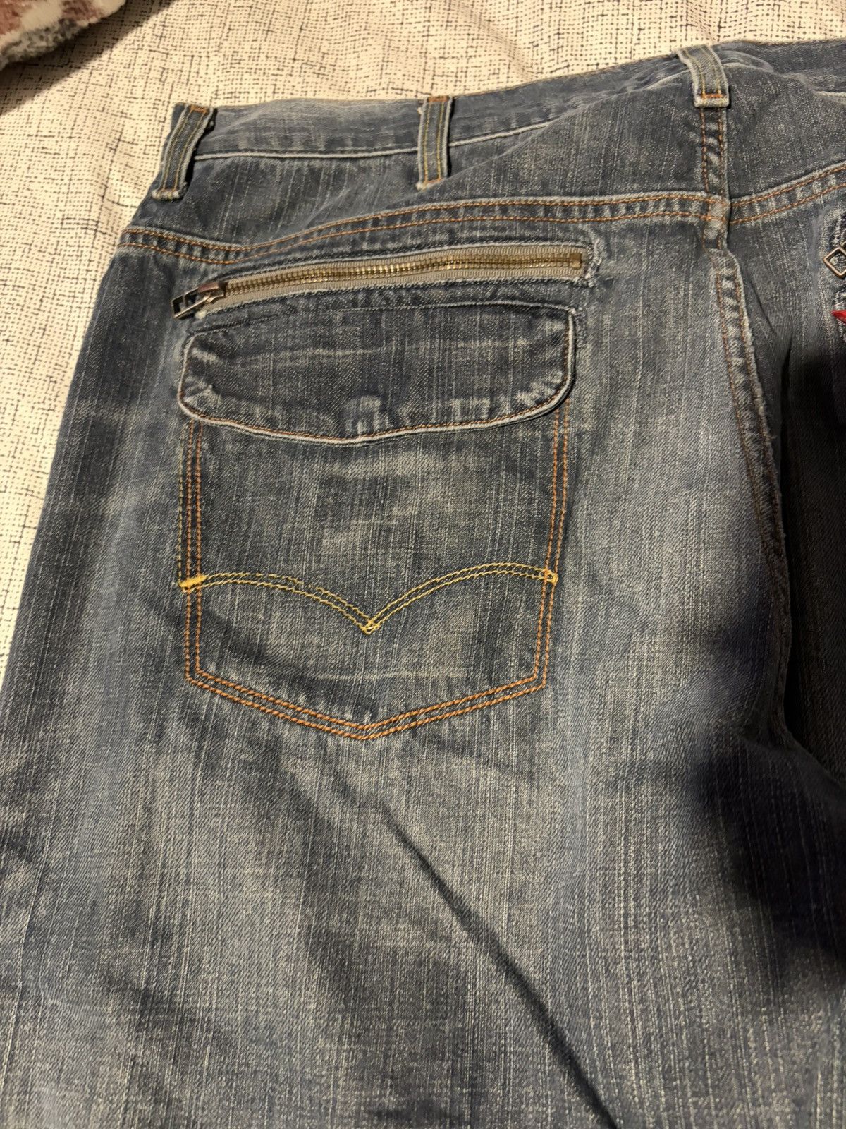 Levi's levis RED jeans Size US 30 / EU 46 - 2 Thumbnail