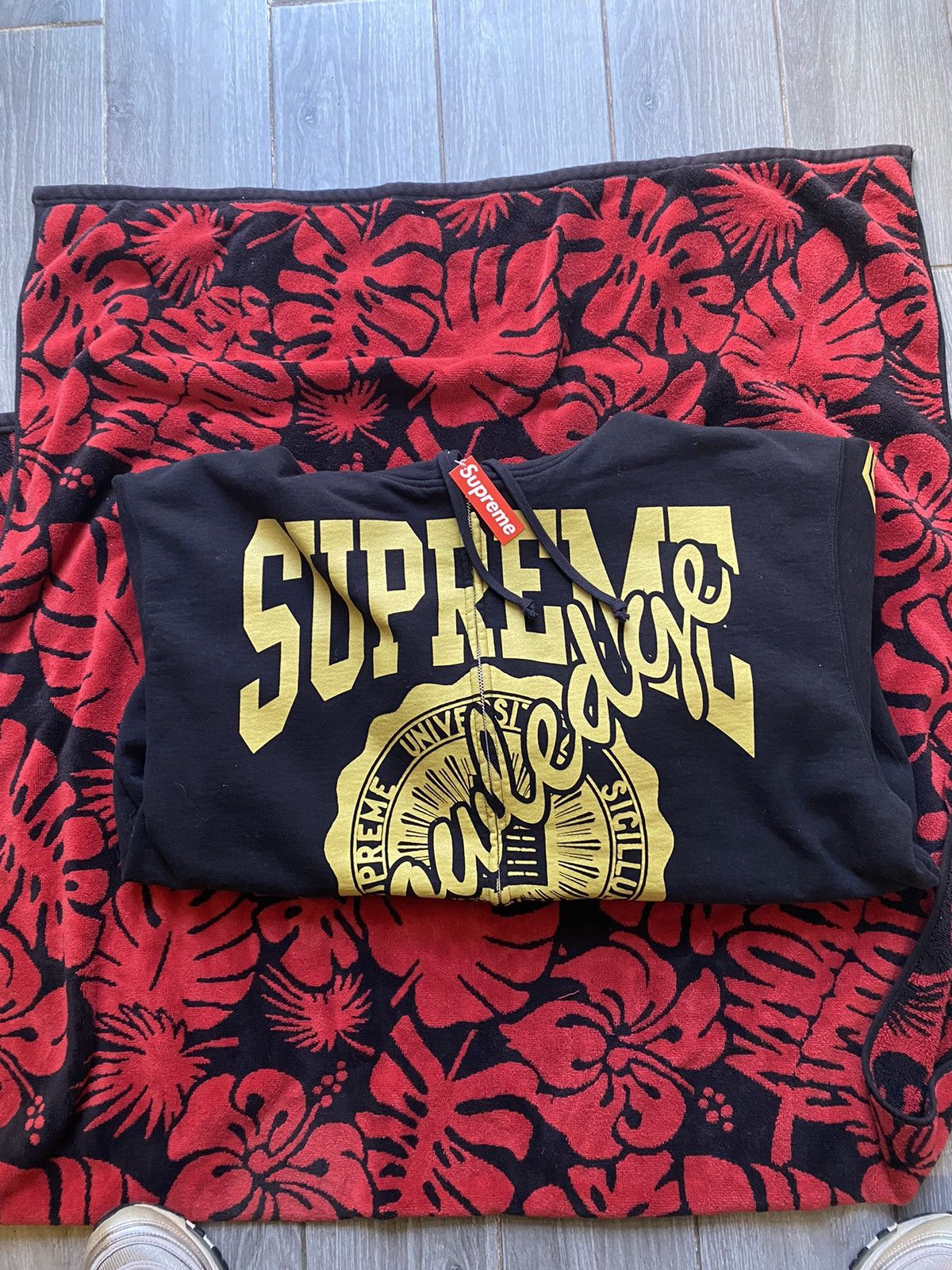Supreme Supreme Knowledge Reigns Zip Up Hooded Sweatshirt XL Size US XL / EU 56 / 4 - 6 Thumbnail