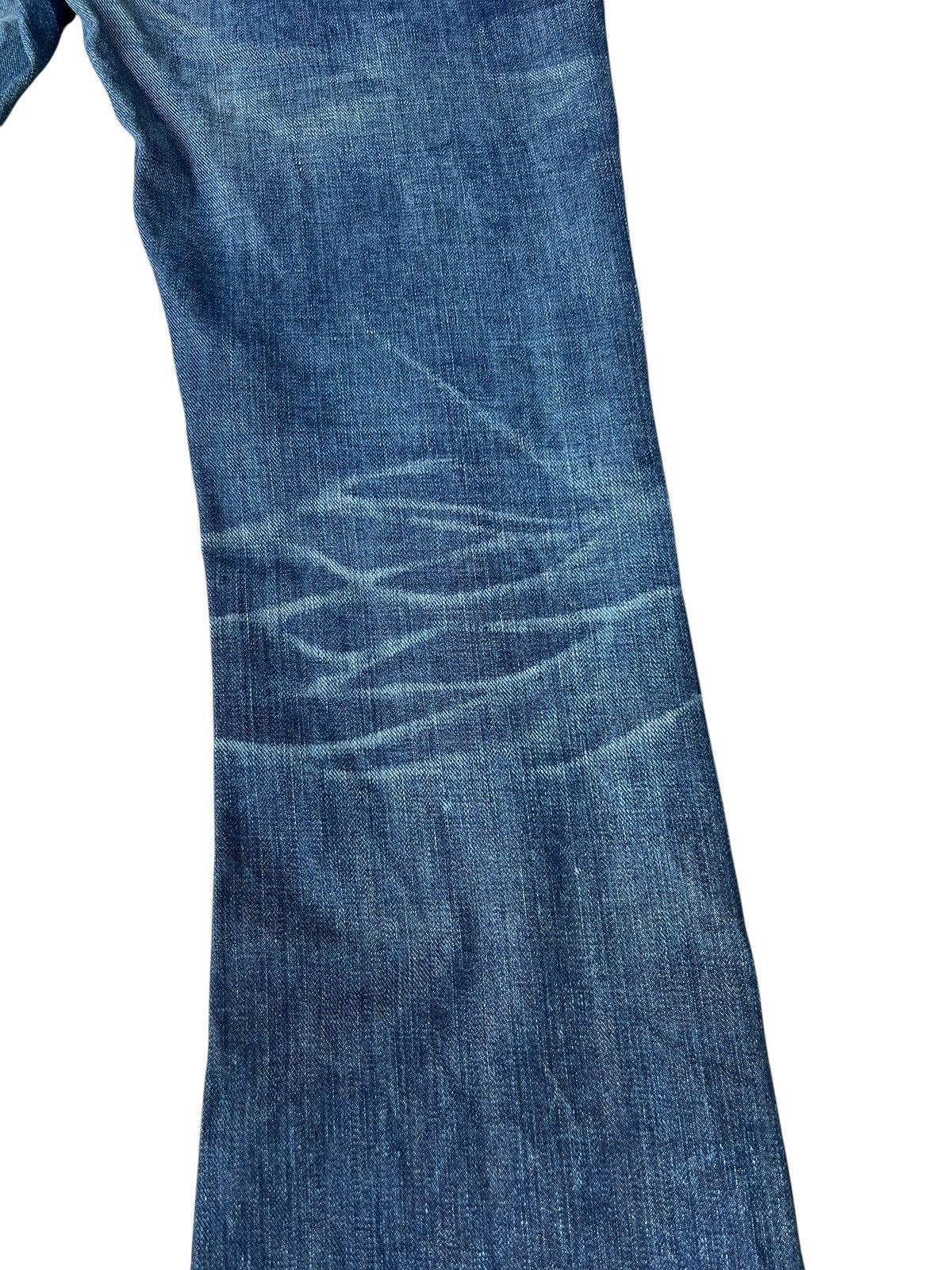 Lee Vintage Y2K Lee Riders Faded Denim Flare Jeans Size US 30 / EU 46 - 21 Thumbnail