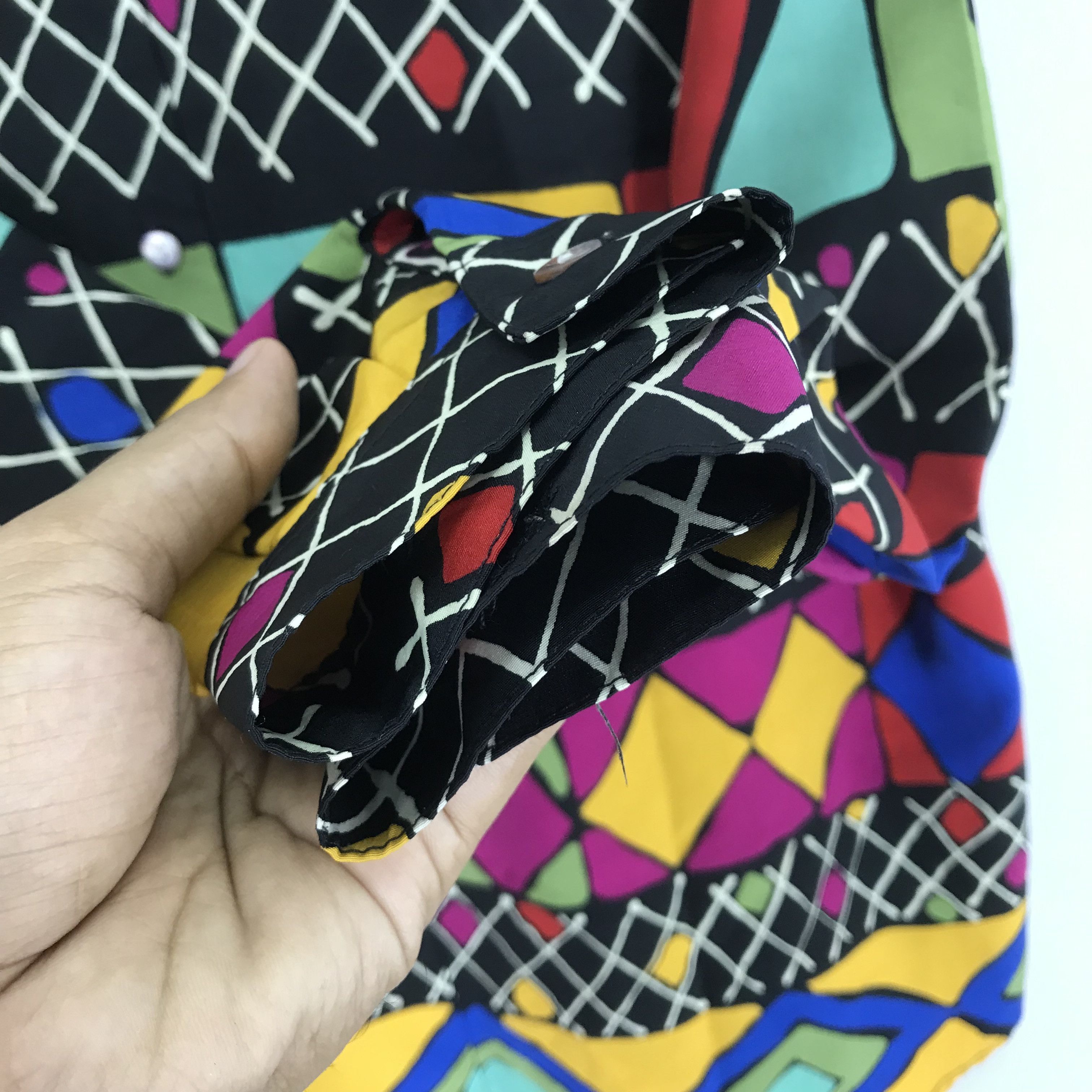 Vintage Vintage Psychedelic Baroque Abstract Tribal Aztec Navajo Art Size XL / US 12-14 / IT 48-50 - 8 Thumbnail