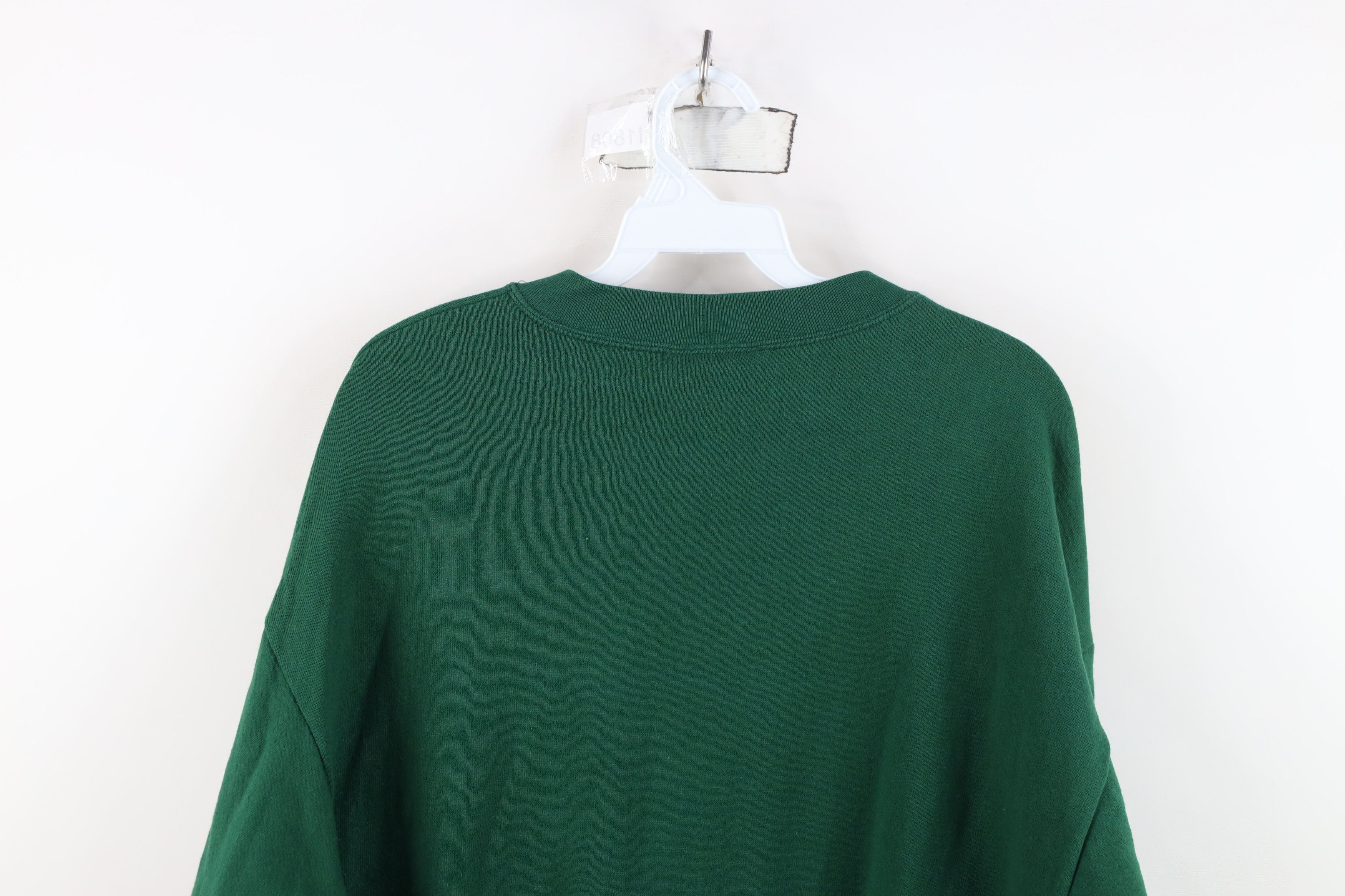 Vintage Vintage 90s Streetwear Christmas Nice Mistletoe Sweatshirt Size L / US 10 / IT 46 - 13 Thumbnail