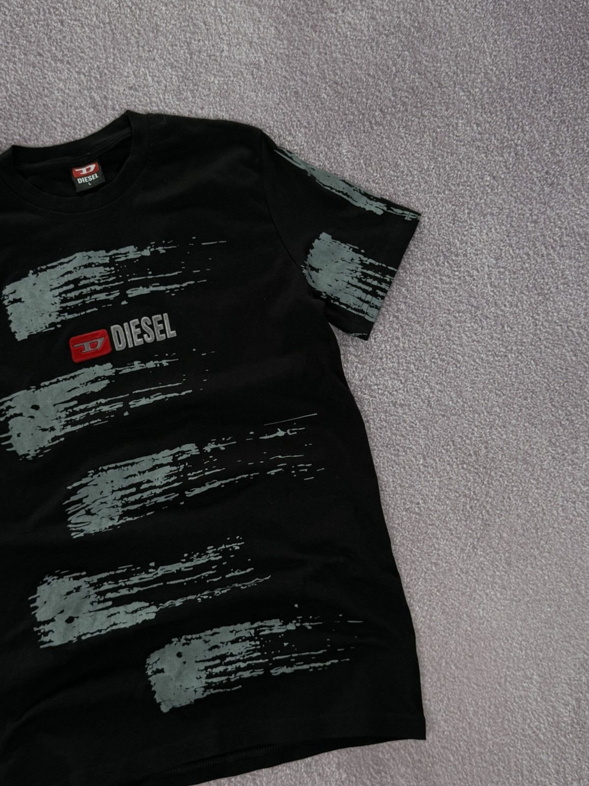 Diesel Y2K Diesel 00s Aesthetic Glamour Design Printed T-shirt Size S / US 4 / IT 40 - 5 Thumbnail