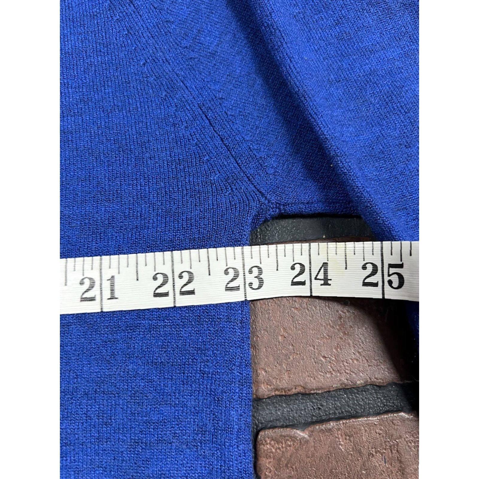 Banana Republic VINTAGE Banana Republic Pullover Sweater Men’s XL Blue 80% Wool 20% Poly Hong Kong VTG Size US XL / EU 56 / 4 - 7 Thumbnail