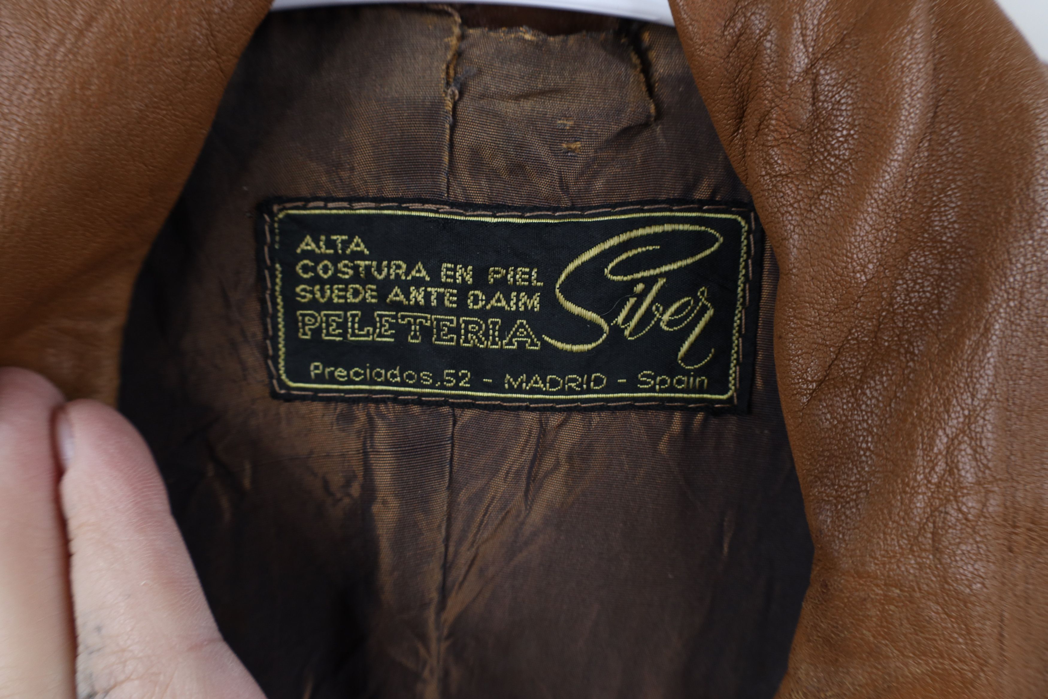 Vintage Vintage 70s Streetwear Breasted Leather Jacket Pimp Brown Size US L / EU 52-54 / 3 - 10 Thumbnail