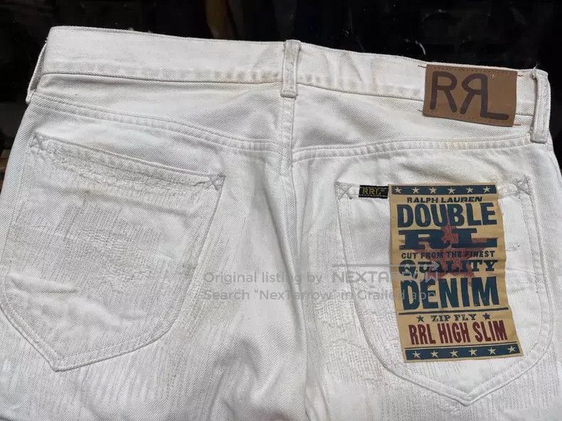 RRL Ralph Lauren RRL Ralph Lauren Patching and damaging vintage jeans Size US 32 / EU 48 - 8 Thumbnail