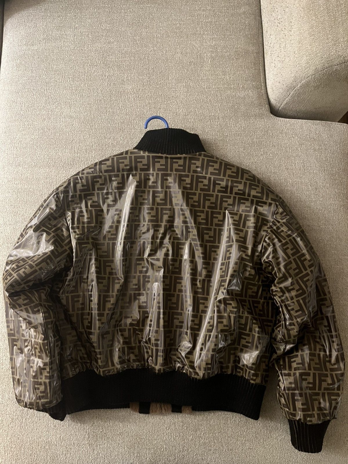 Fendi Fendi Reversible Fur Puffer Jacket Size S / US 4 / IT 40 - 3 Thumbnail