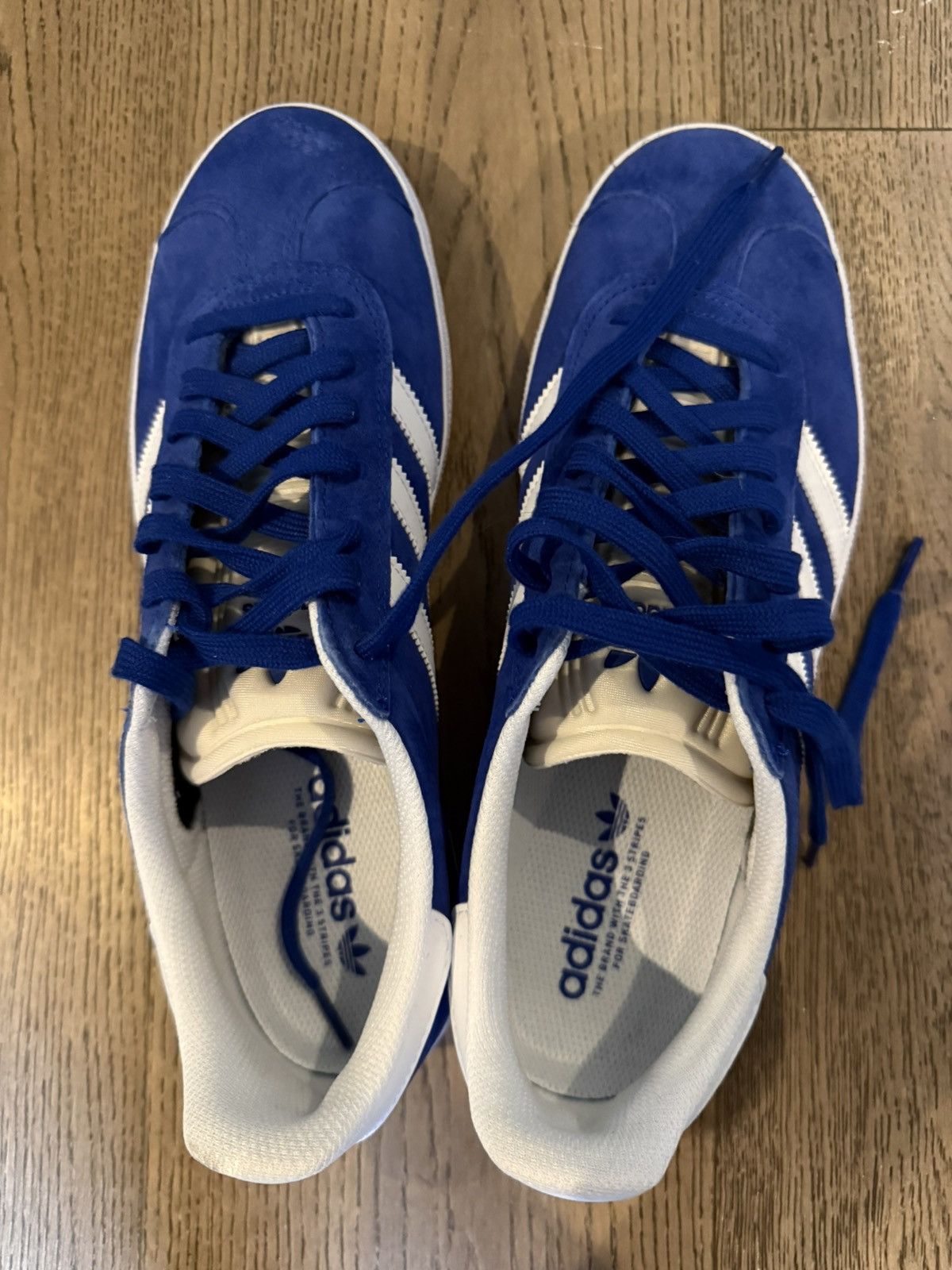 Adidas Adidas Gazelle OG Royal Blue / White Suede 11 US Size US 11 / EU 44 - 5 Thumbnail