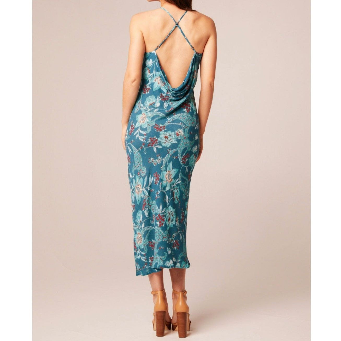 Other NWT Band of the Free Audette Floral Midi Dress Sz. S [4-6] Size S / US 4 / IT 40 - 7 Thumbnail