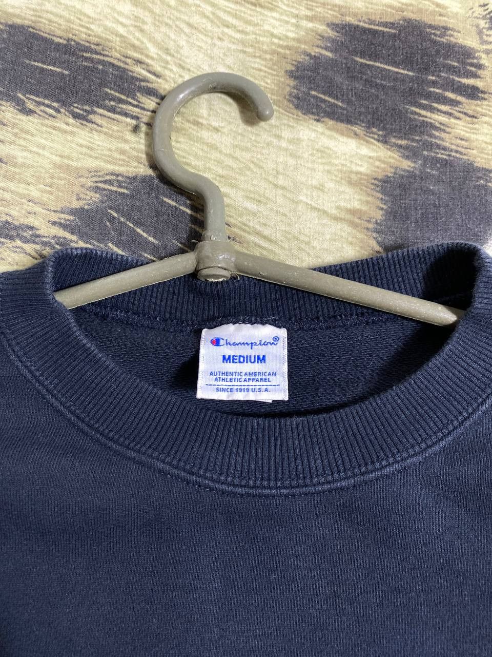 Champion × Vintage Champion Sweatshirt Medium Navy Blue Crewneck Size US M / EU 48-50 / 2 - 4 Thumbnail