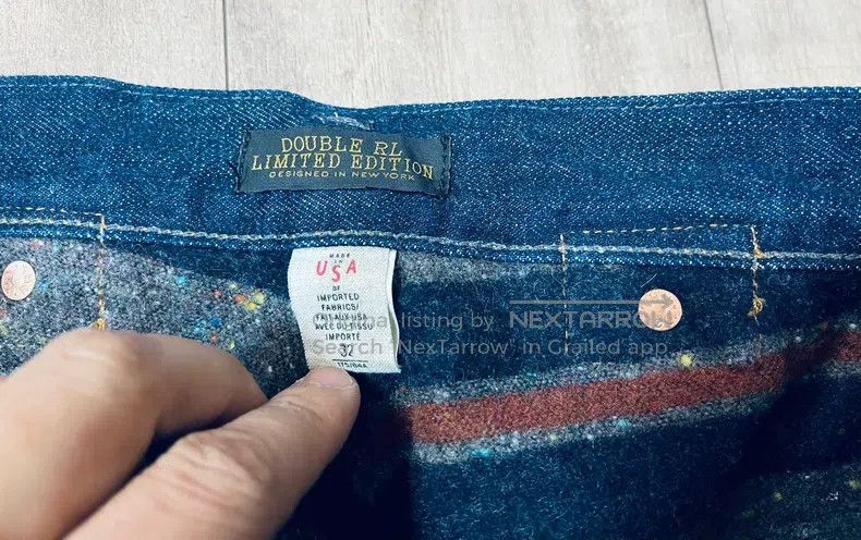 RRL Ralph Lauren RRL Ralph Lauren Limited Edition Wool Inner Layer Original Size US 32 / EU 48 - 4 Thumbnail