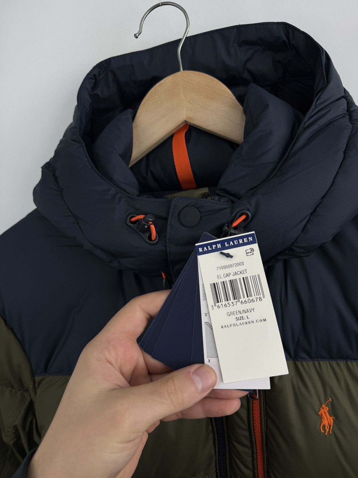 Polo Ralph Lauren 🇺🇸❗️NEW Polo Ralph Lauren Hooded Down Puffer El Cap Jacket Size US L / EU 52-54 / 3 - 7 Thumbnail