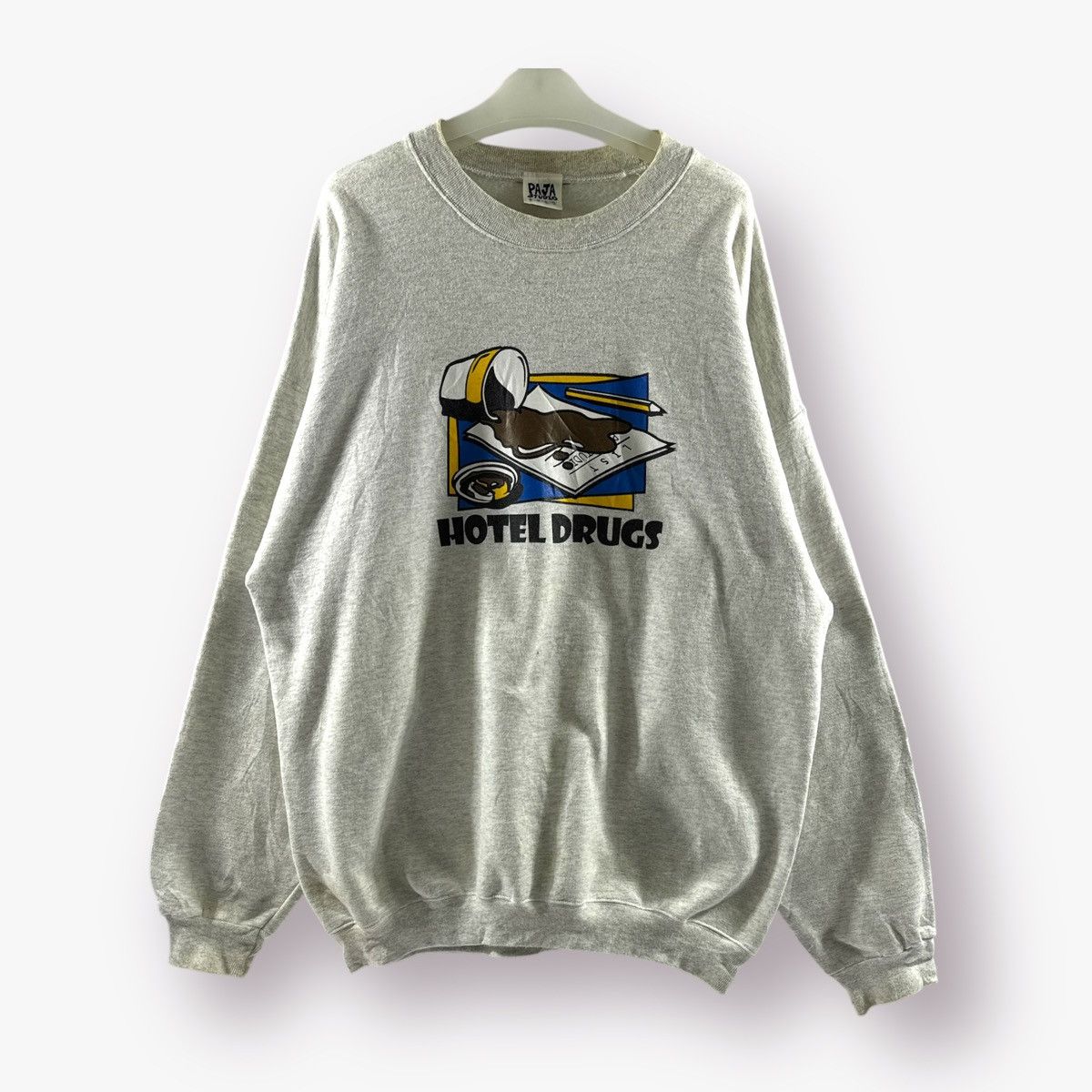 Vintage 🔥 Vintage Y2K Paja Studio Hotel Drug Sweatshirt - L Size US L / EU 52-54 / 3 - 1 Thumbnail