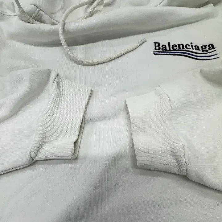Balenciaga Balenciaga Balenciaga Logo Embroidered Hoodie for Men -250 Size US S / EU 44-46 / 1 - 8 Thumbnail
