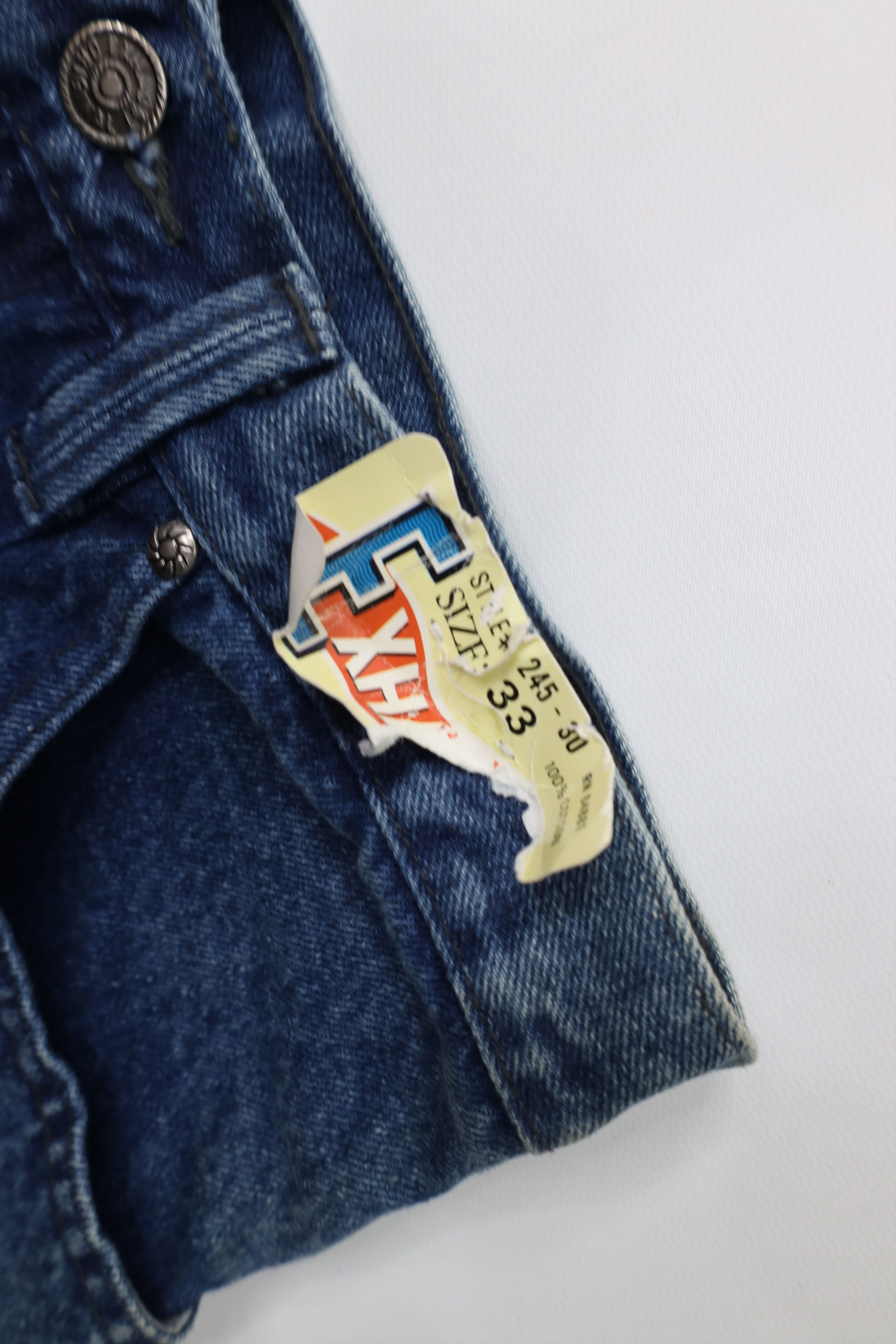Vintage Deadstock Vintage 90s Streetwear Skateboard Jeans 8 Ball Size US 33 - 8 Thumbnail