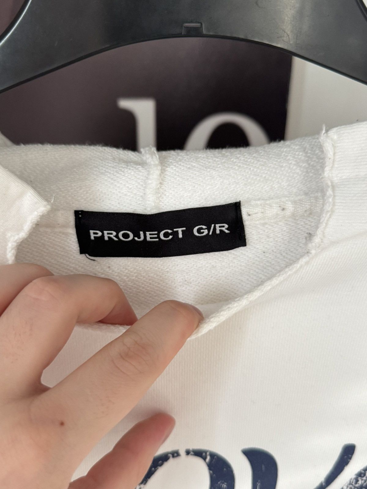 PROJECT G/R ✅Project G/R Love (Dove) white hoodie Size US L / EU 52-54 / 3 - 3 Thumbnail