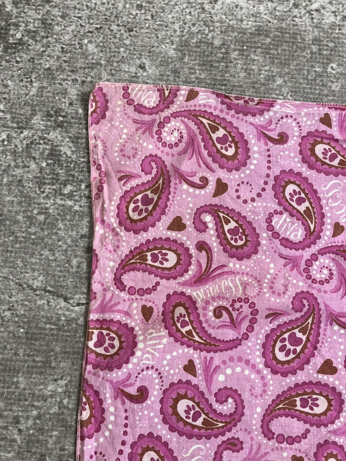 Vintage Vintage Paisley Handkerchief / Bandana / Neckerchief Size ONE SIZE - 4 Thumbnail