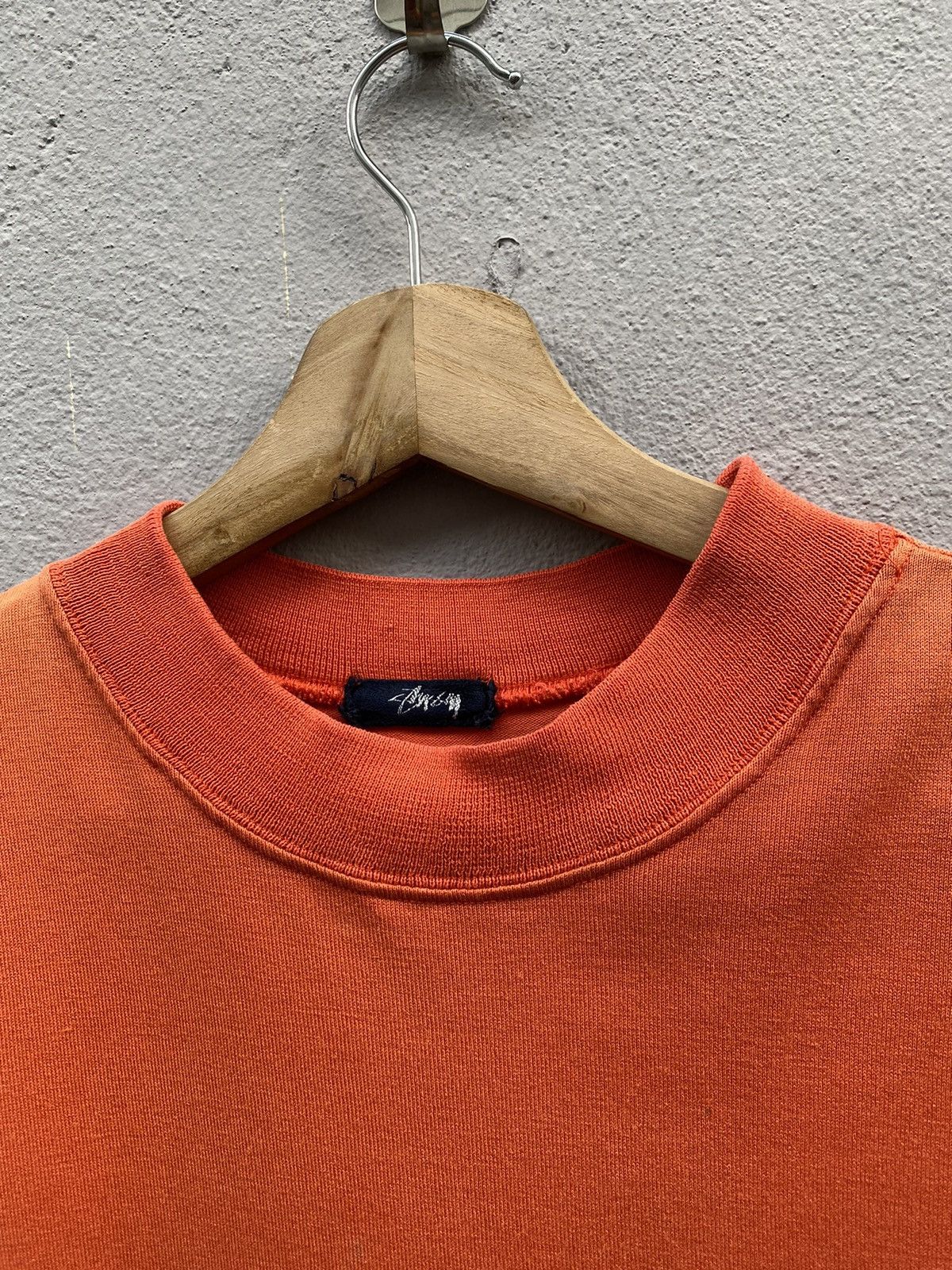 Stussy 💥MEGA RARE💥 OG 1980s Archived Stussy x 8-Ball Orange Tee Size US M / EU 48-50 / 2 - 8 Thumbnail
