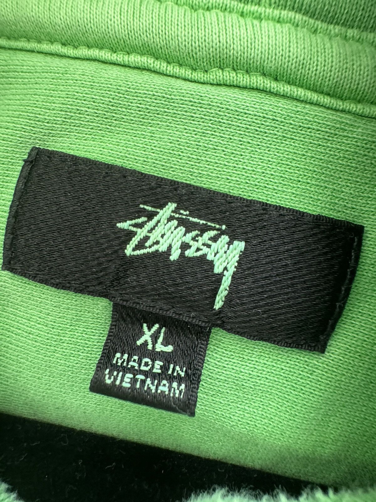 Stussy GREEN STUSSY HOODIE Size US XL / EU 56 / 4 - 4 Thumbnail