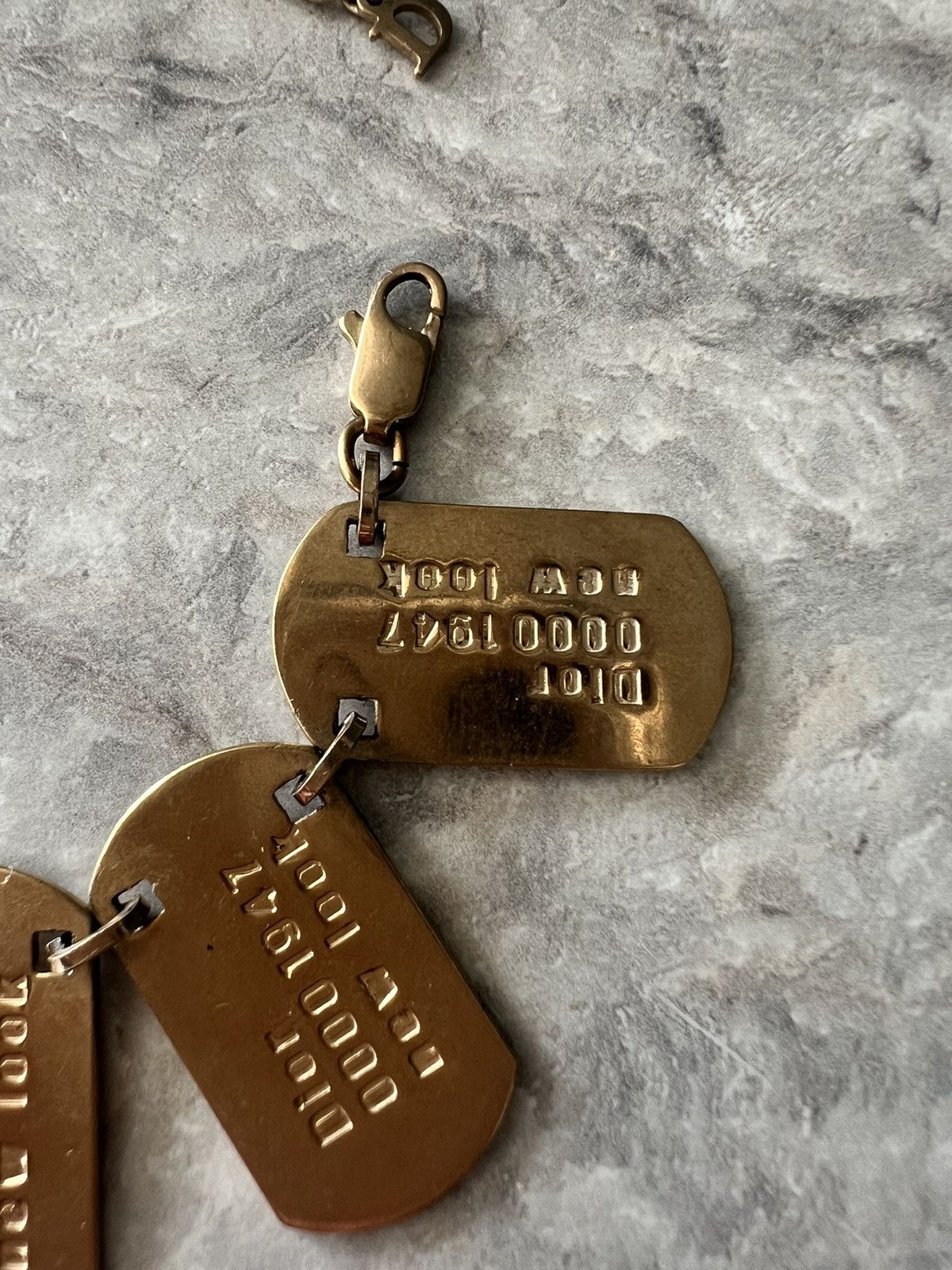 Dior Christian Dior tag bracelet Size ONE SIZE - 14 Thumbnail