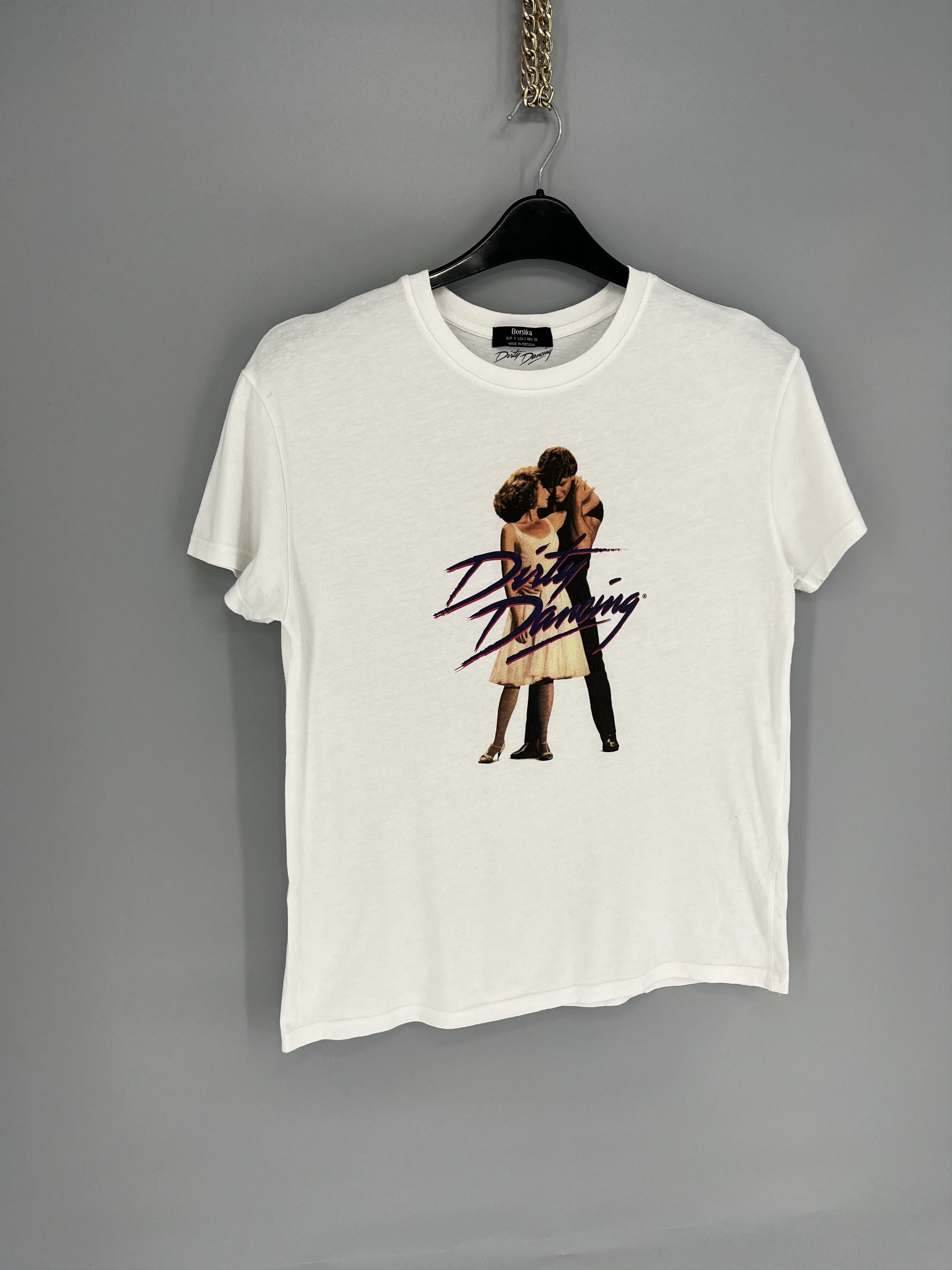 Band Tees Vintage Y2K Bershka Dirty Dancing Shirt Size US S / EU 44-46 / 1 - 2 Thumbnail