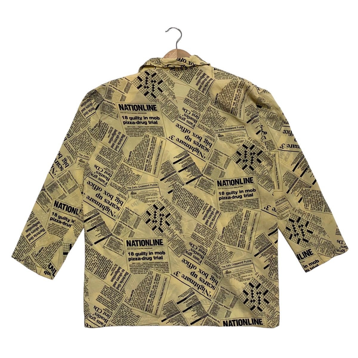 Japanese Brand Arenizo Newspaper Jacket Size XL / US 12-14 / IT 48-50 - 8 Thumbnail