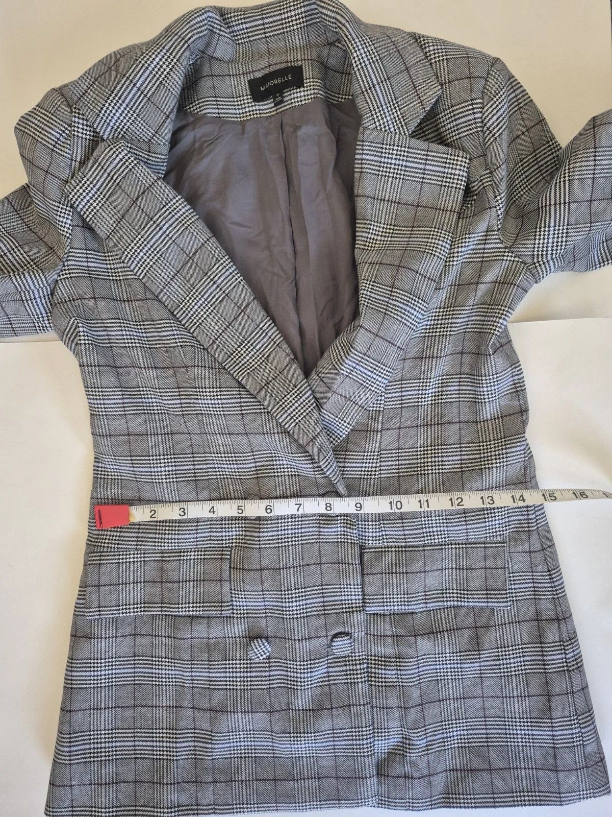 REVOLVE Majorelle Rhea Blazer Plaid Double Breasted Jacket Size XS Size XS / US 0-2 / IT 36-38 - 15 Thumbnail