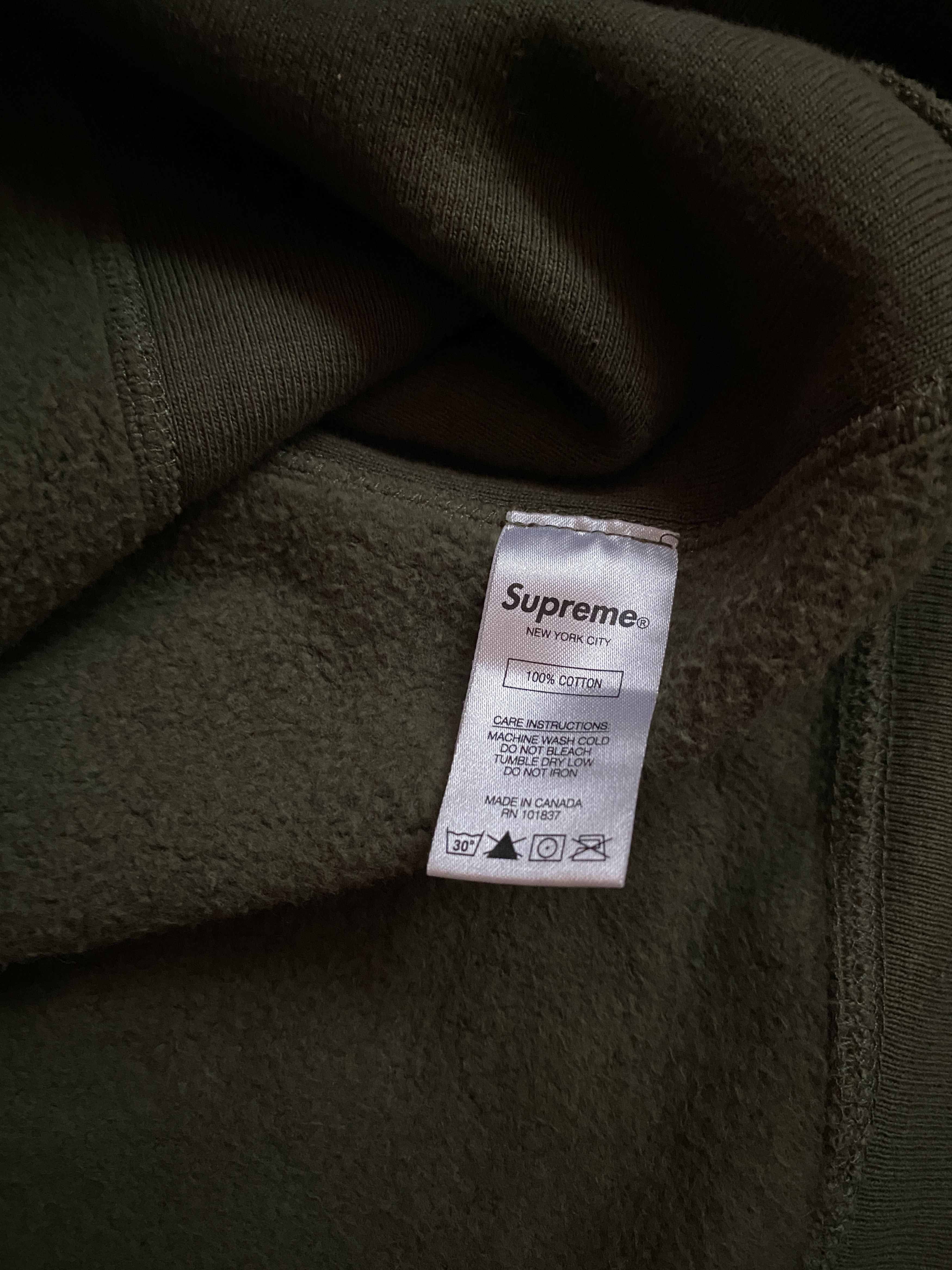 Supreme Tonal S Logo Hoodie FW17 Size US M / EU 48-50 / 2 - 7 Thumbnail