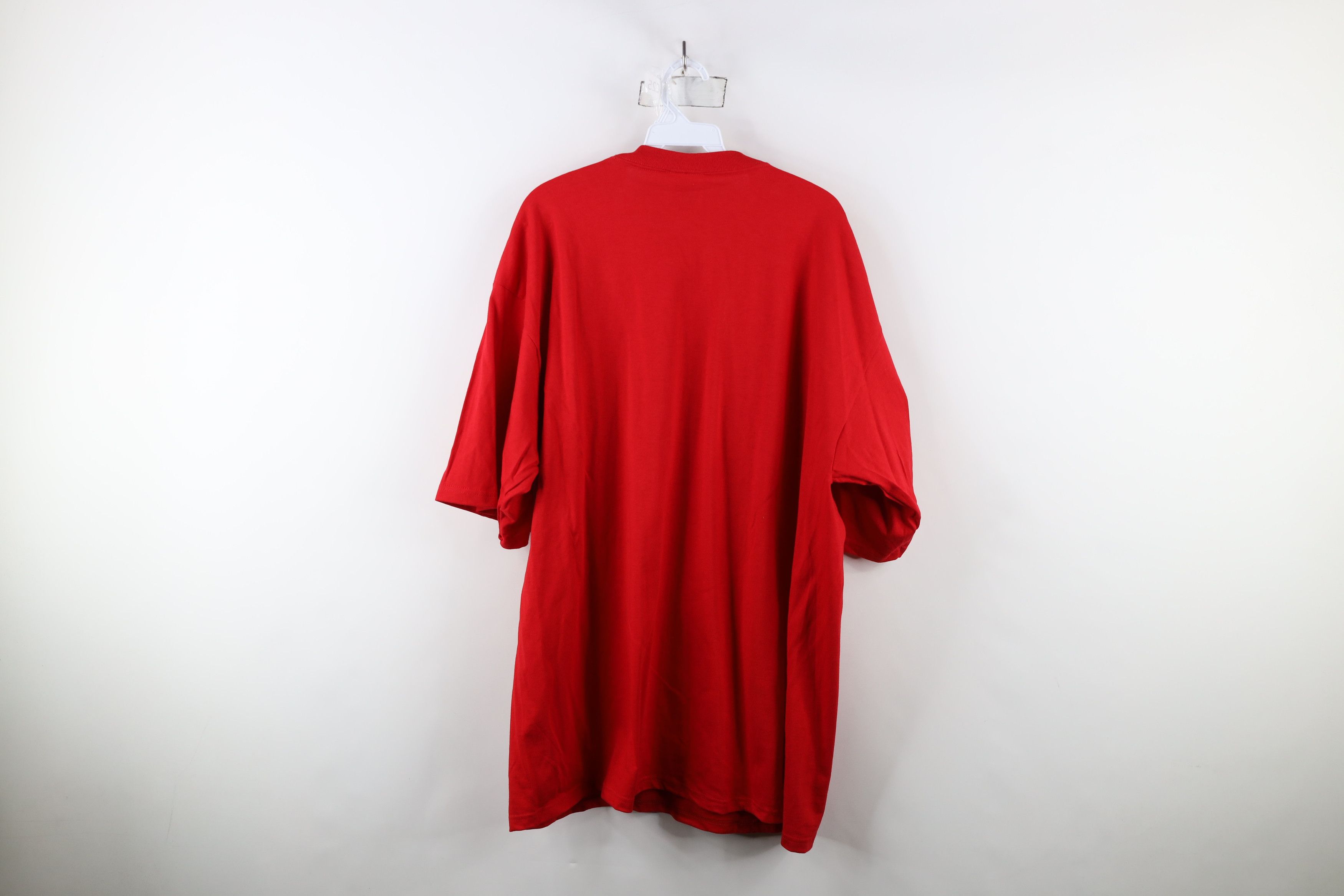 Vintage 90s Heads With A Ram Dodge Ram Racing T-Shirt Red