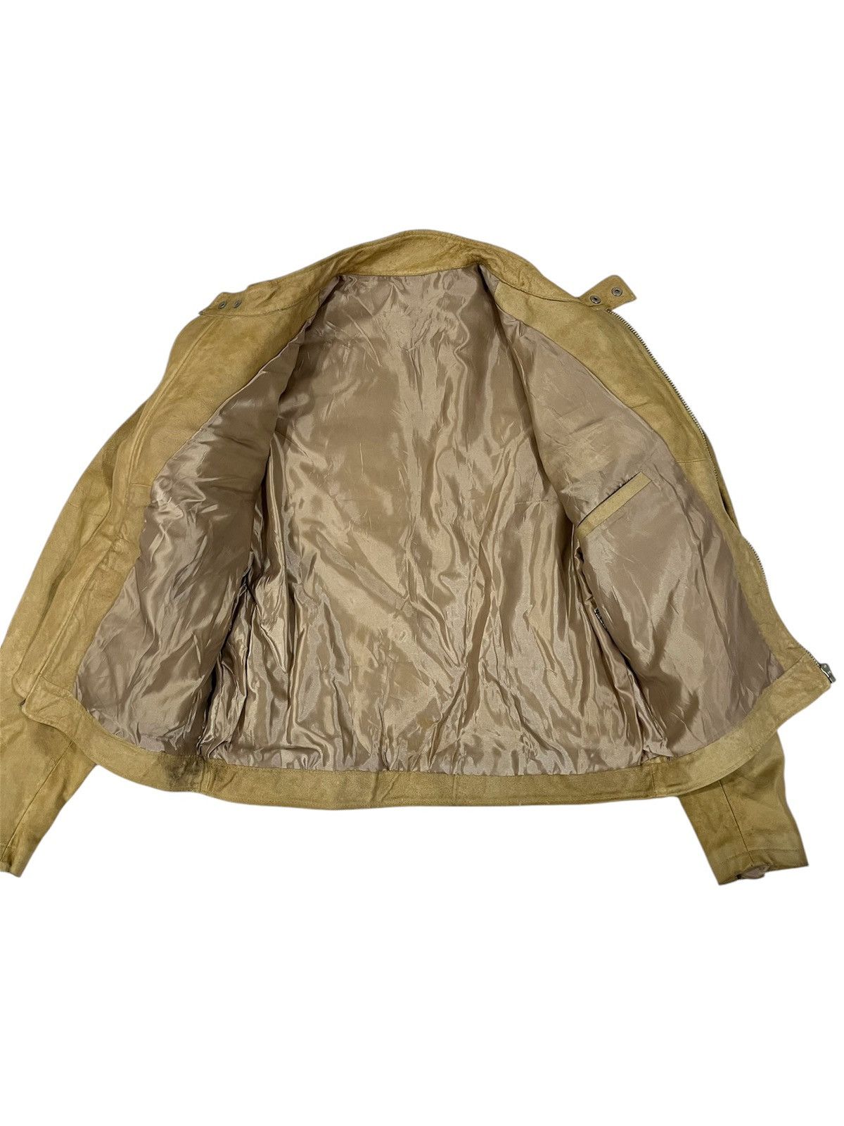 Vera Pelle Full Leather Inspired Gucci Cafe Design Motor Jacket Size US M / EU 48-50 / 2 - 6 Thumbnail