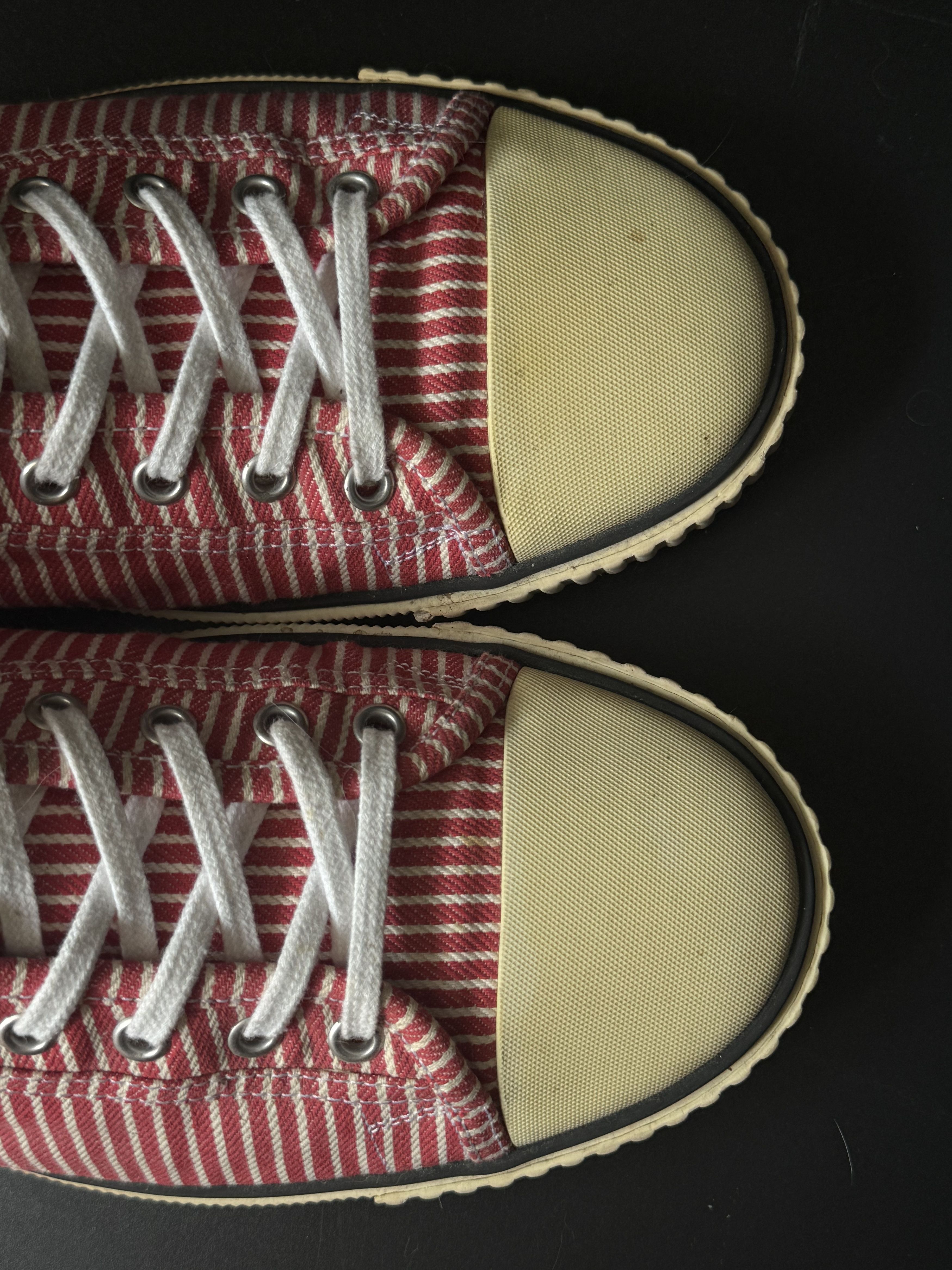 Hedi Celine 20SS Red Stripe Hi-top, view 3