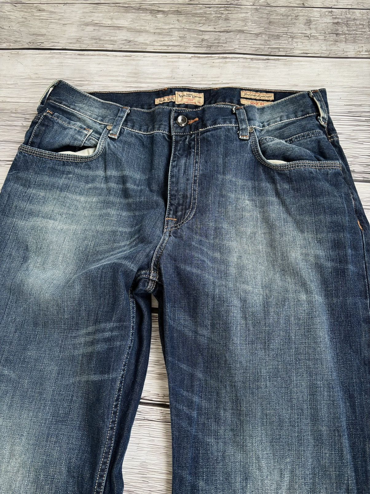 Designer × Hysteric Glamour × Japanese Brand y2k Flared Hysteric Glamour Japanese Denim Washed CRazy Size US 32 / EU 48 - 3 Thumbnail
