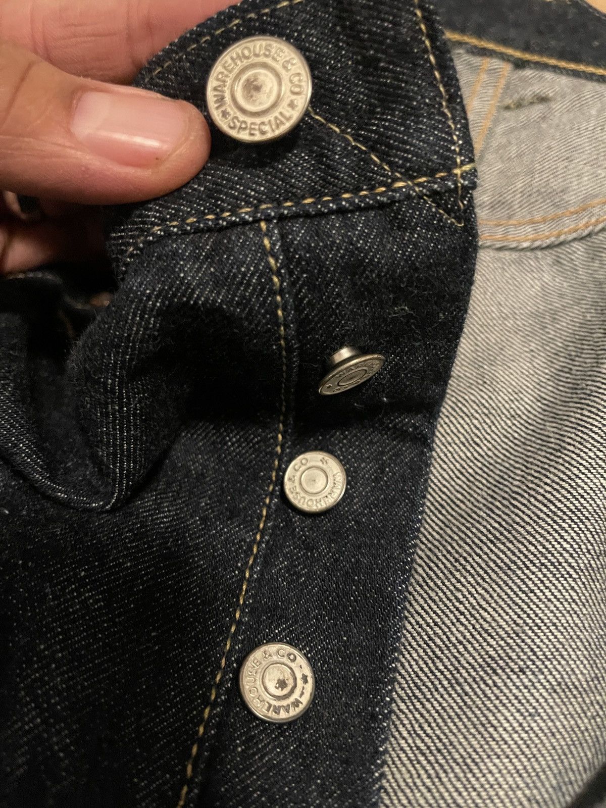 Warehouse 1001xx Banner Denim-Size 42