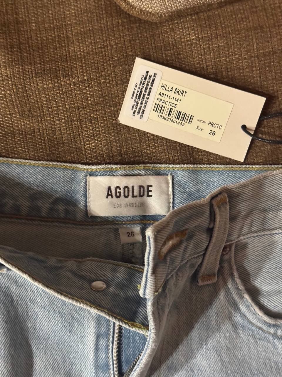 Agolde AGOLDE - DENIM MAXI SKIRT Size 26" / US 2 / IT 38 - 5 Thumbnail